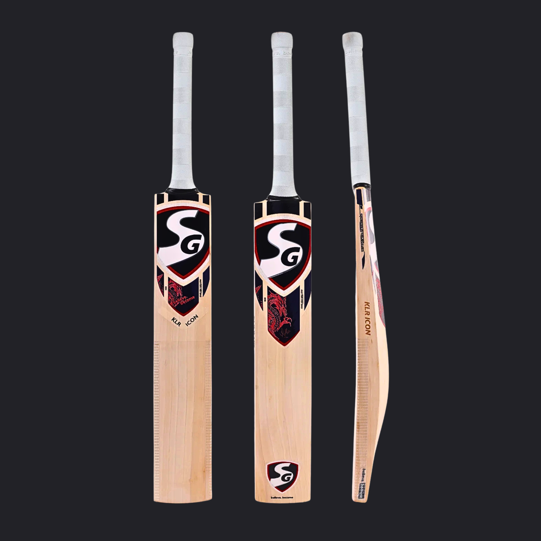SG - KLR ICON Cricket Bat (KL Rahul Series)