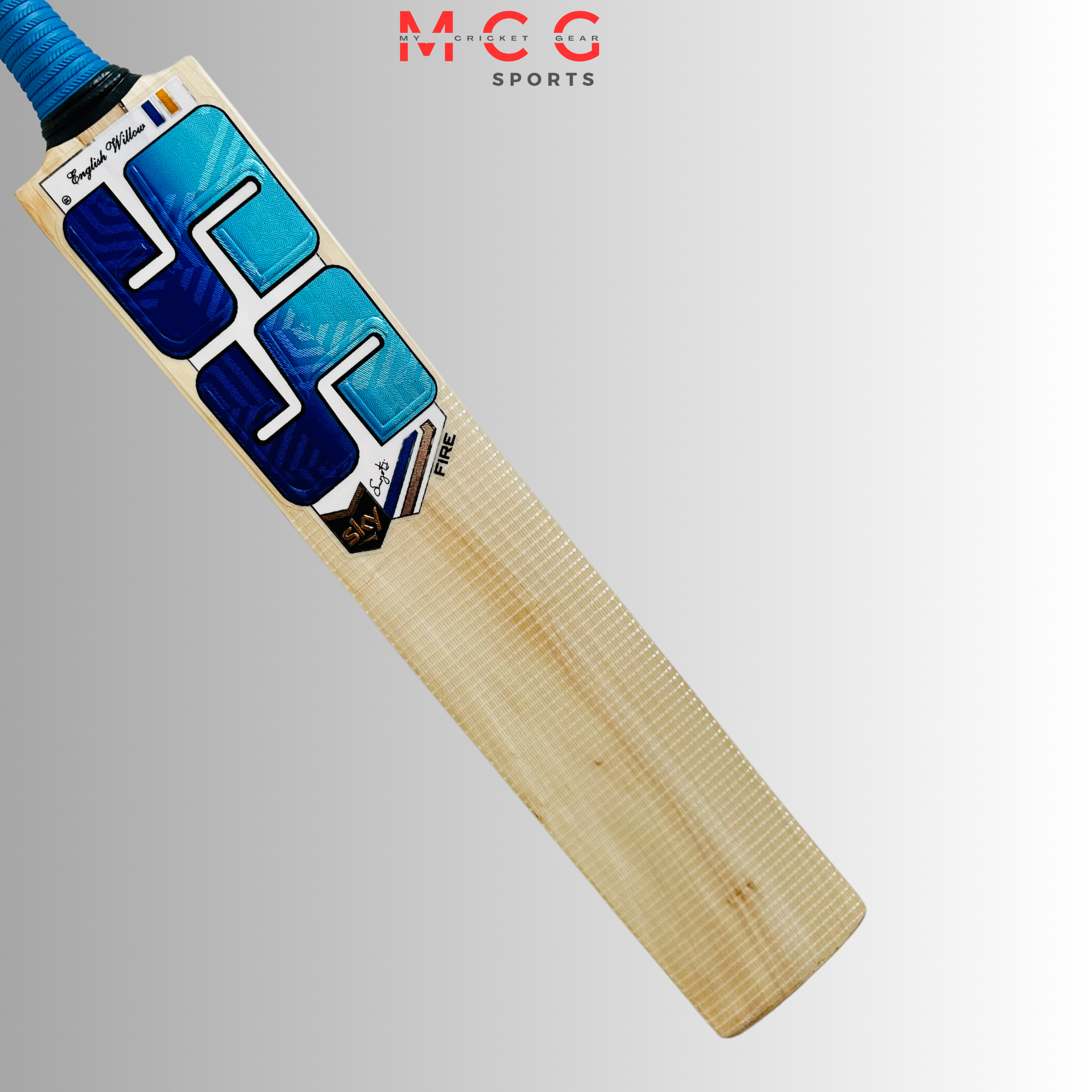 Image of SS - SKY Fire English Willow Cricket Bat - JUNIOR