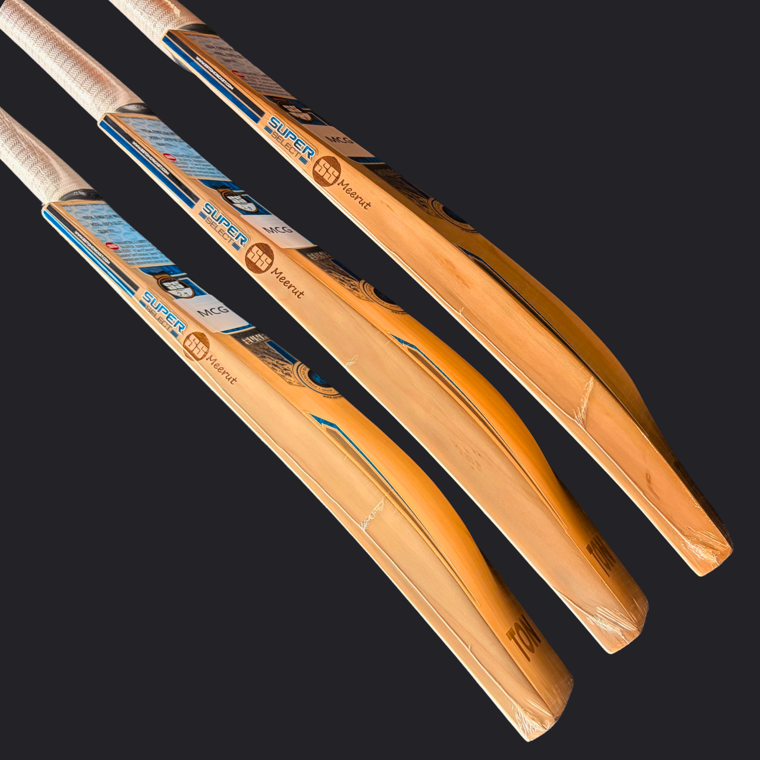 Image of SS Super Select English Willow Cricket Bat - SH