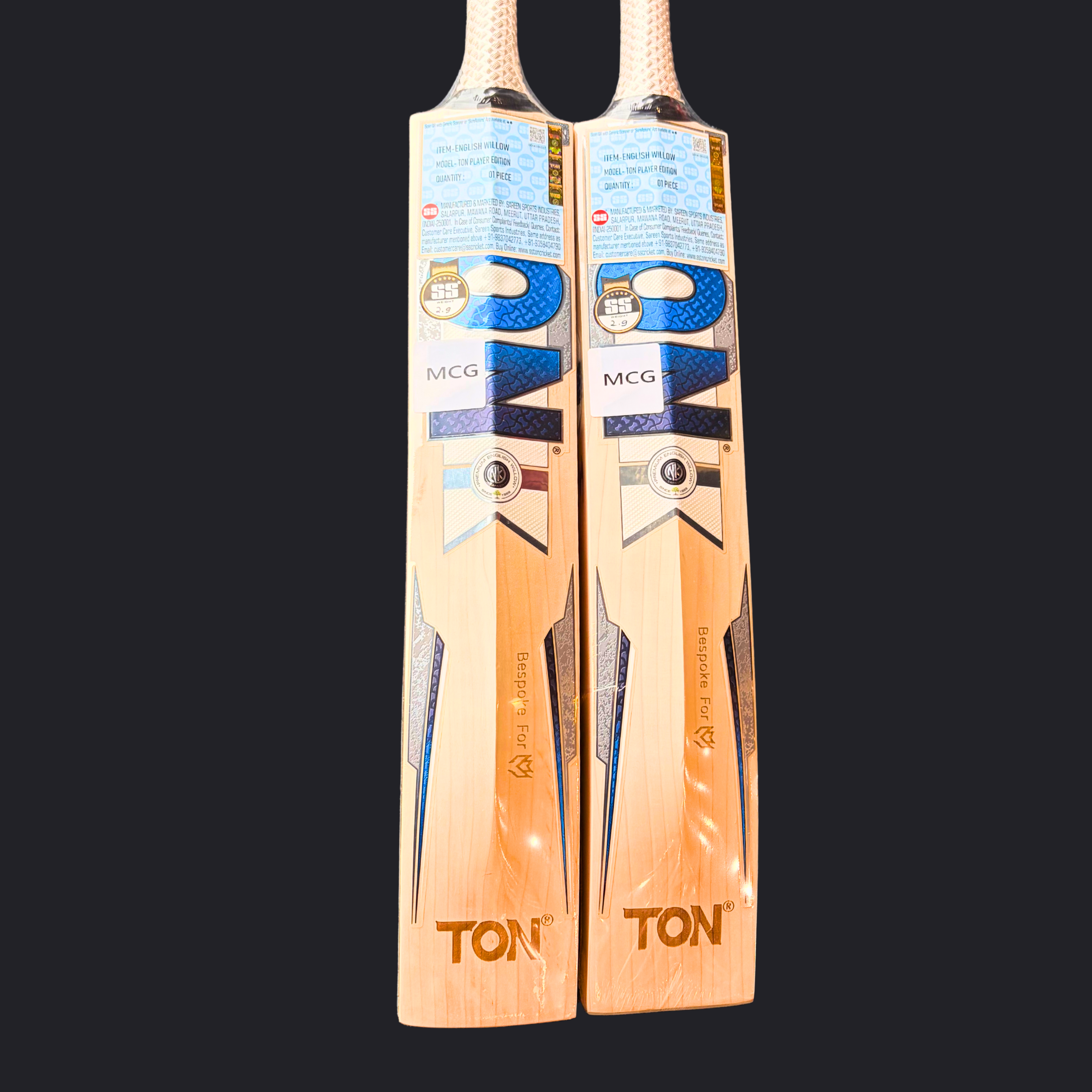 Image of TON Players Edition Cricket Bat - SH