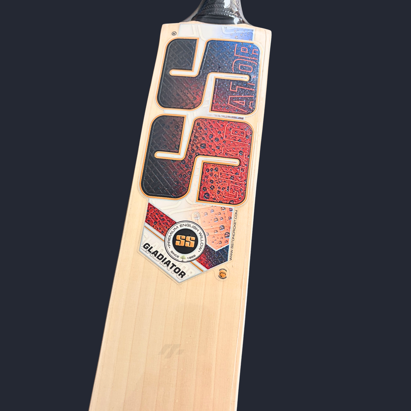 SS - Gladiator English Willow Cricket Bat - SH