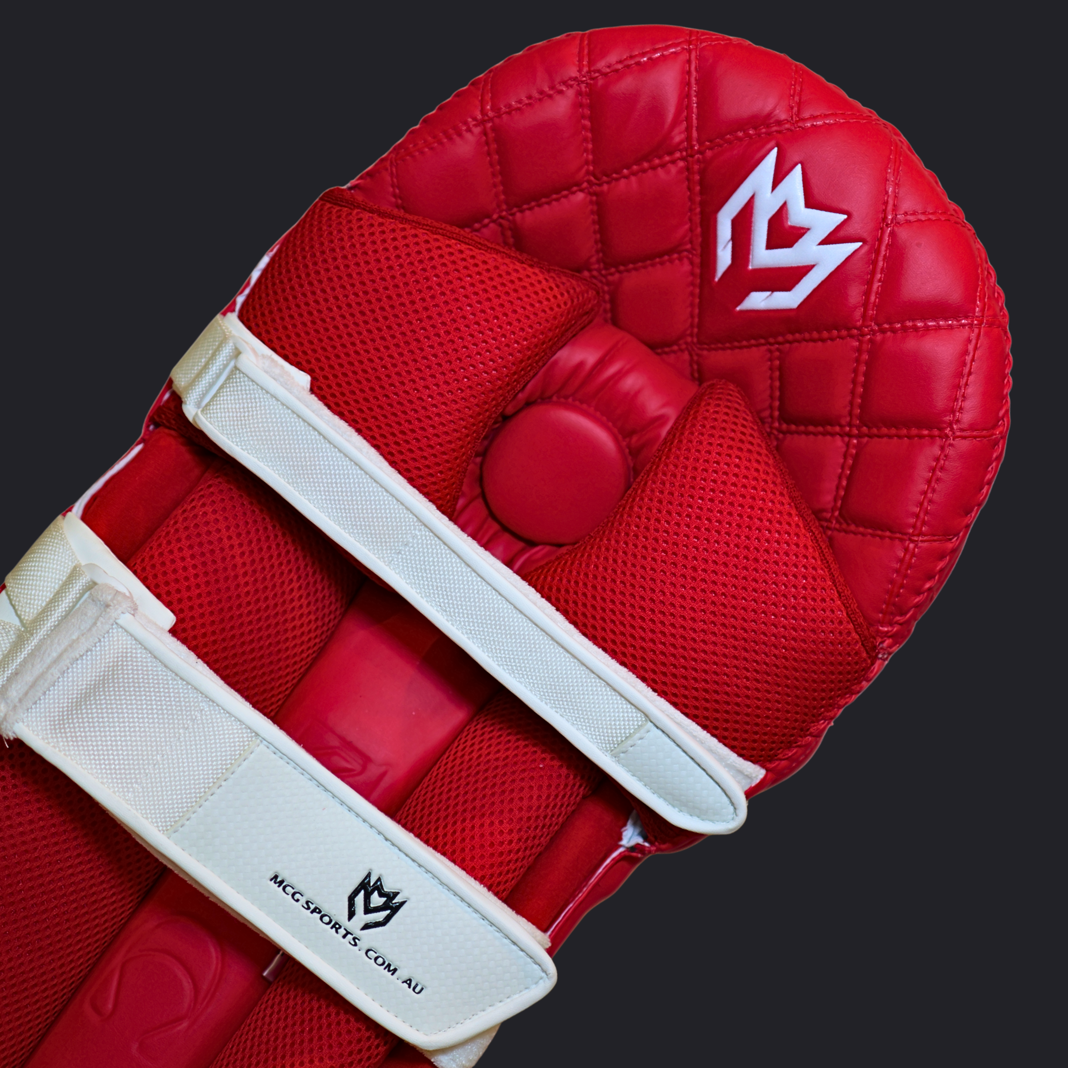 Pro Players Cricket Batting Pads - Red
