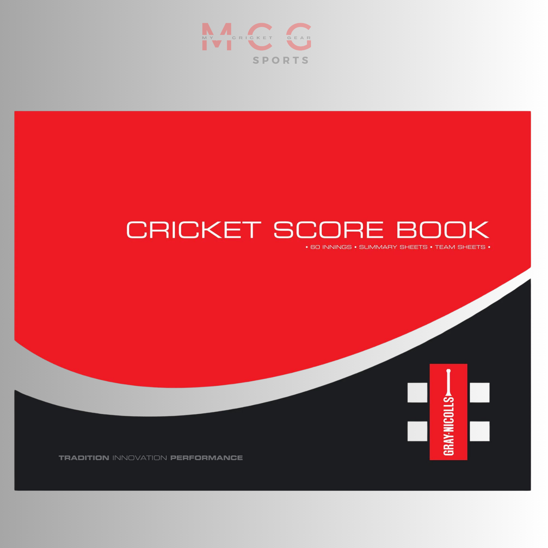 GRAY NICOLLS - SCOREBOOK (60 INNINGS)