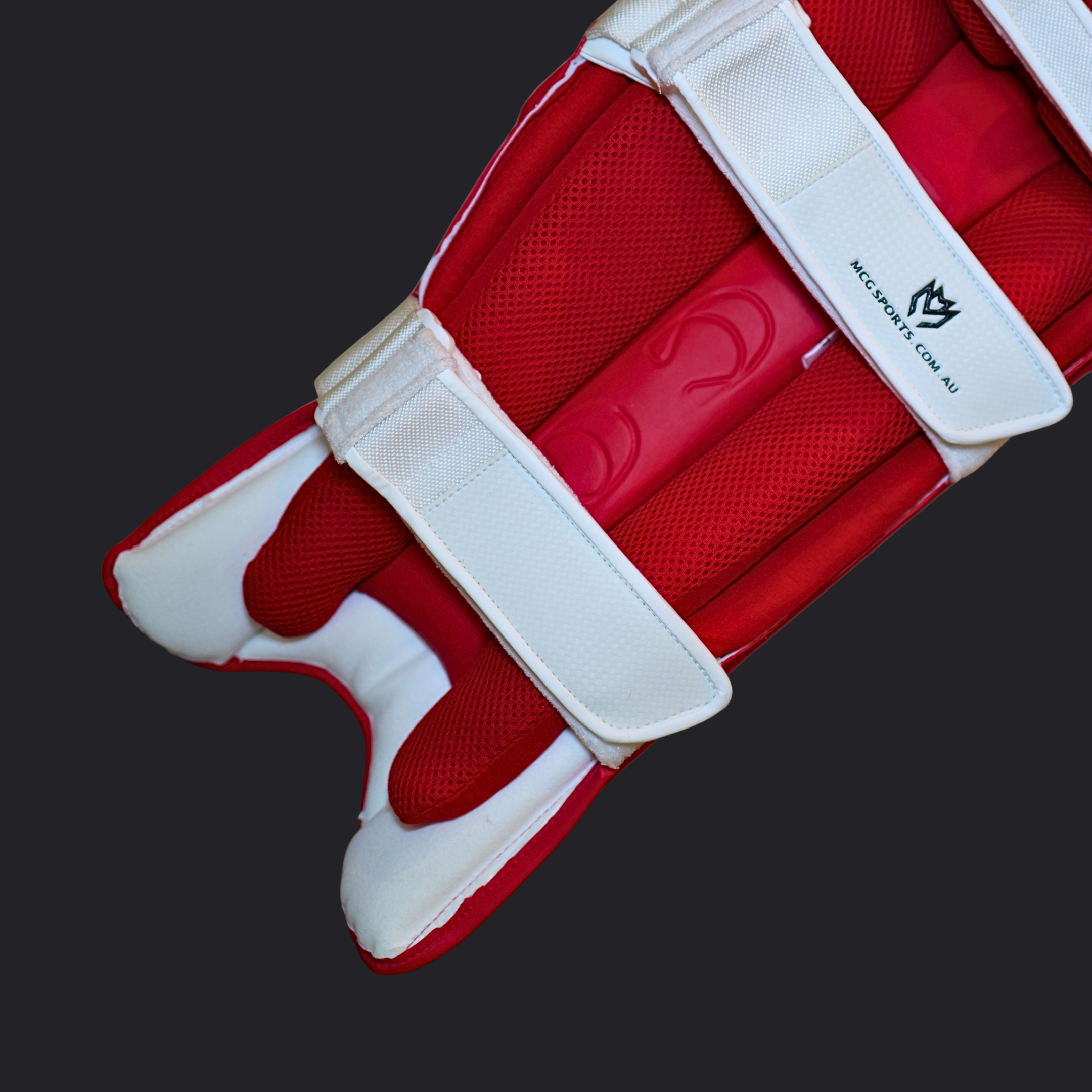 Pro Players Cricket Batting Pads - Red