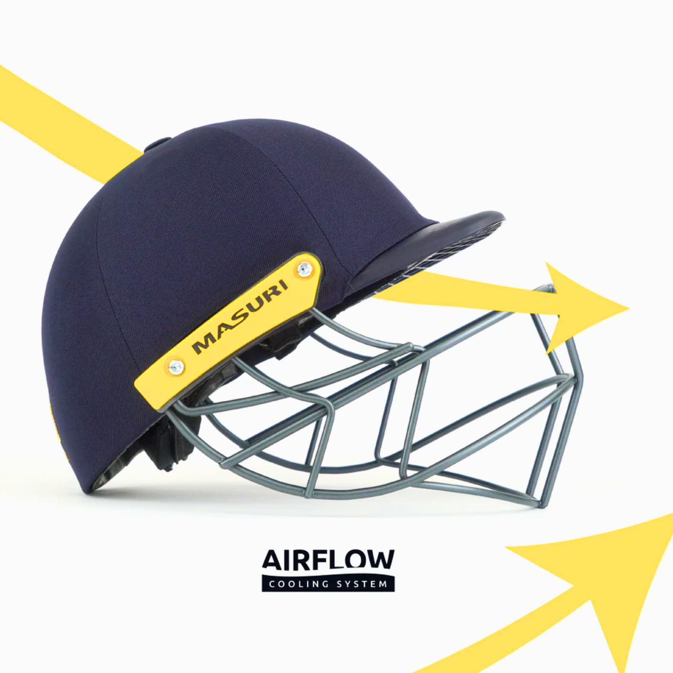 Masuri C Line Plus Steel Cricket Helmet – Single Shell Protection | BS7928:2013 Certified