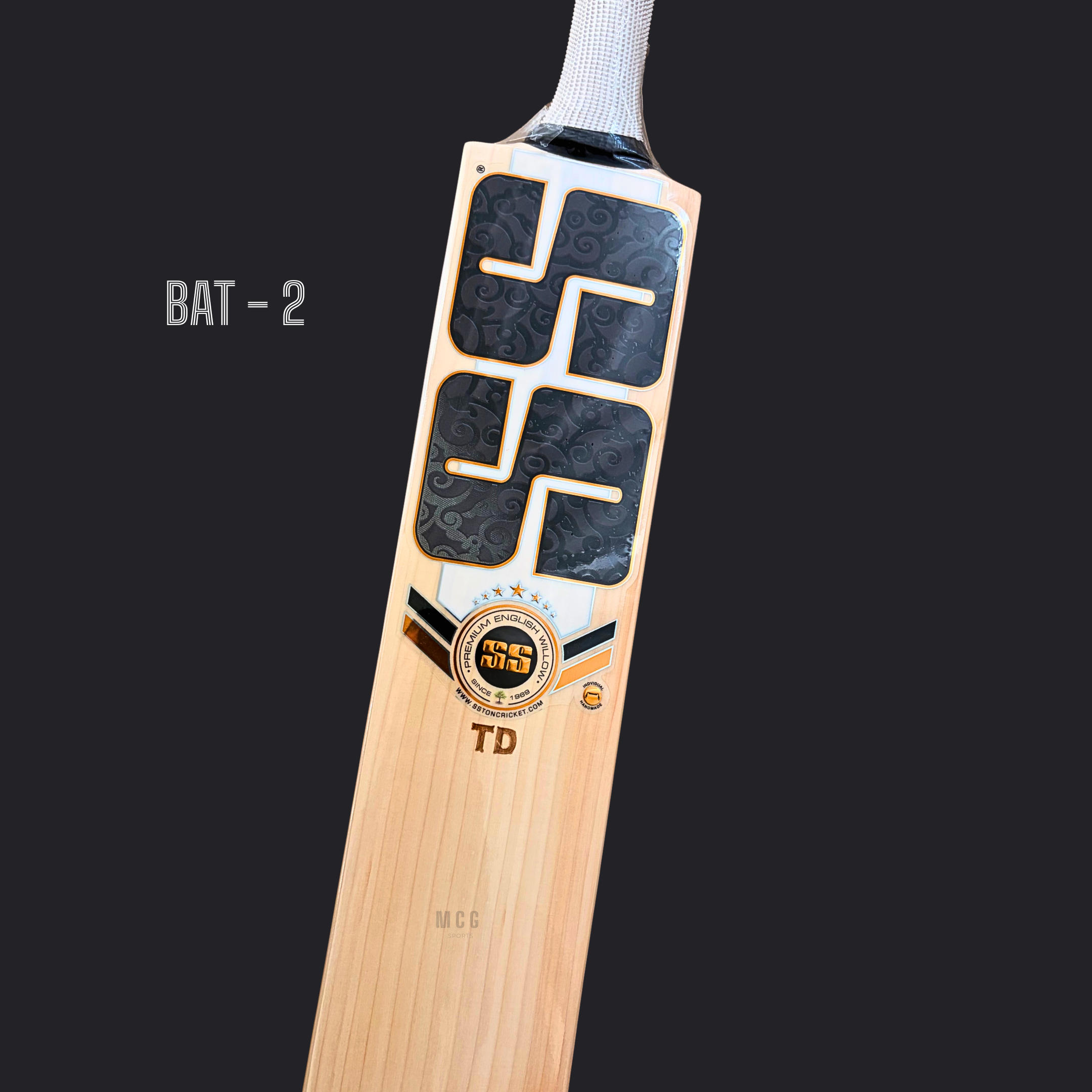 Image of SS - Tim David Players Edition Cricket Bat- SH
