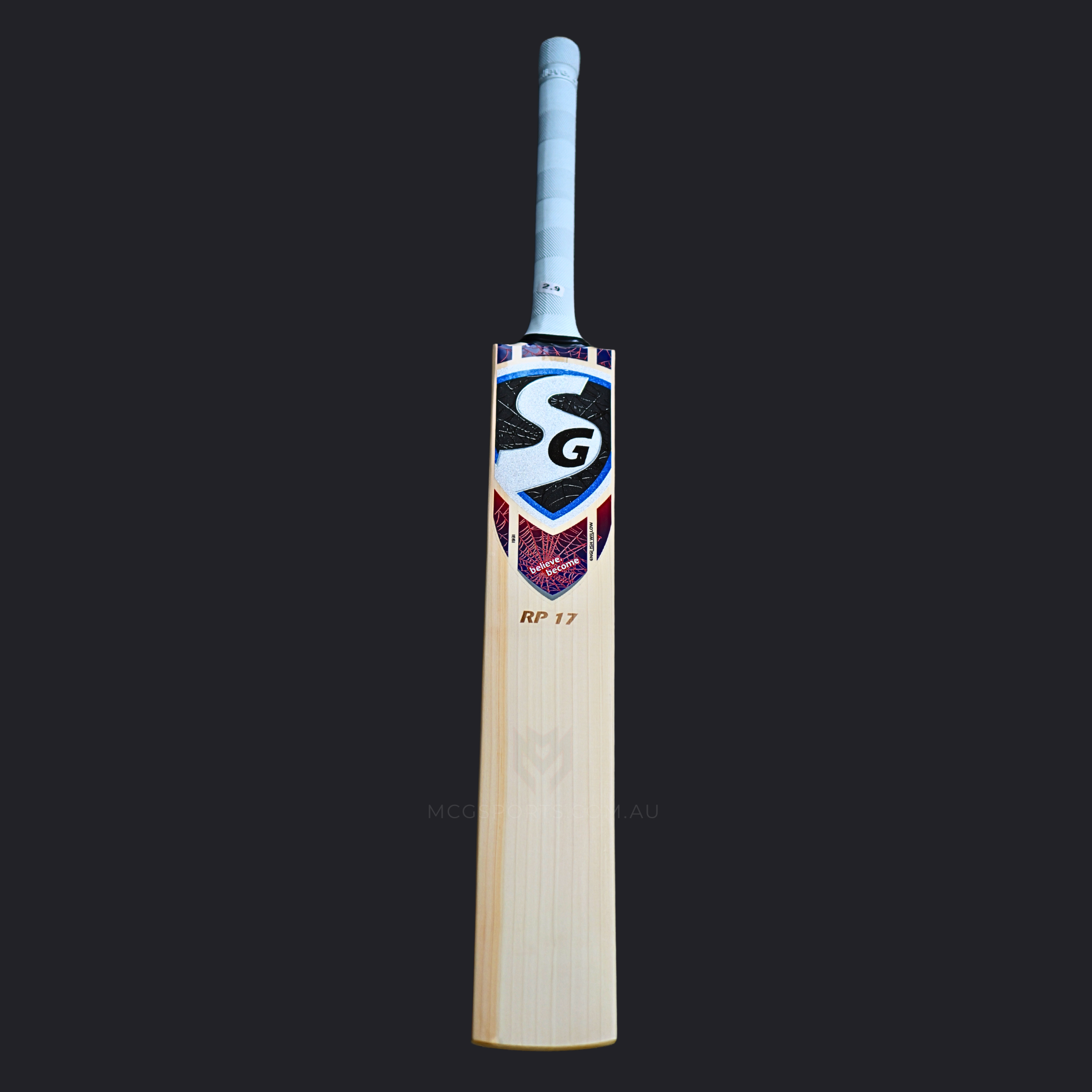 Image of SG - RP 17 (Rishabh Pant) English Willow Cricket Bat - SH