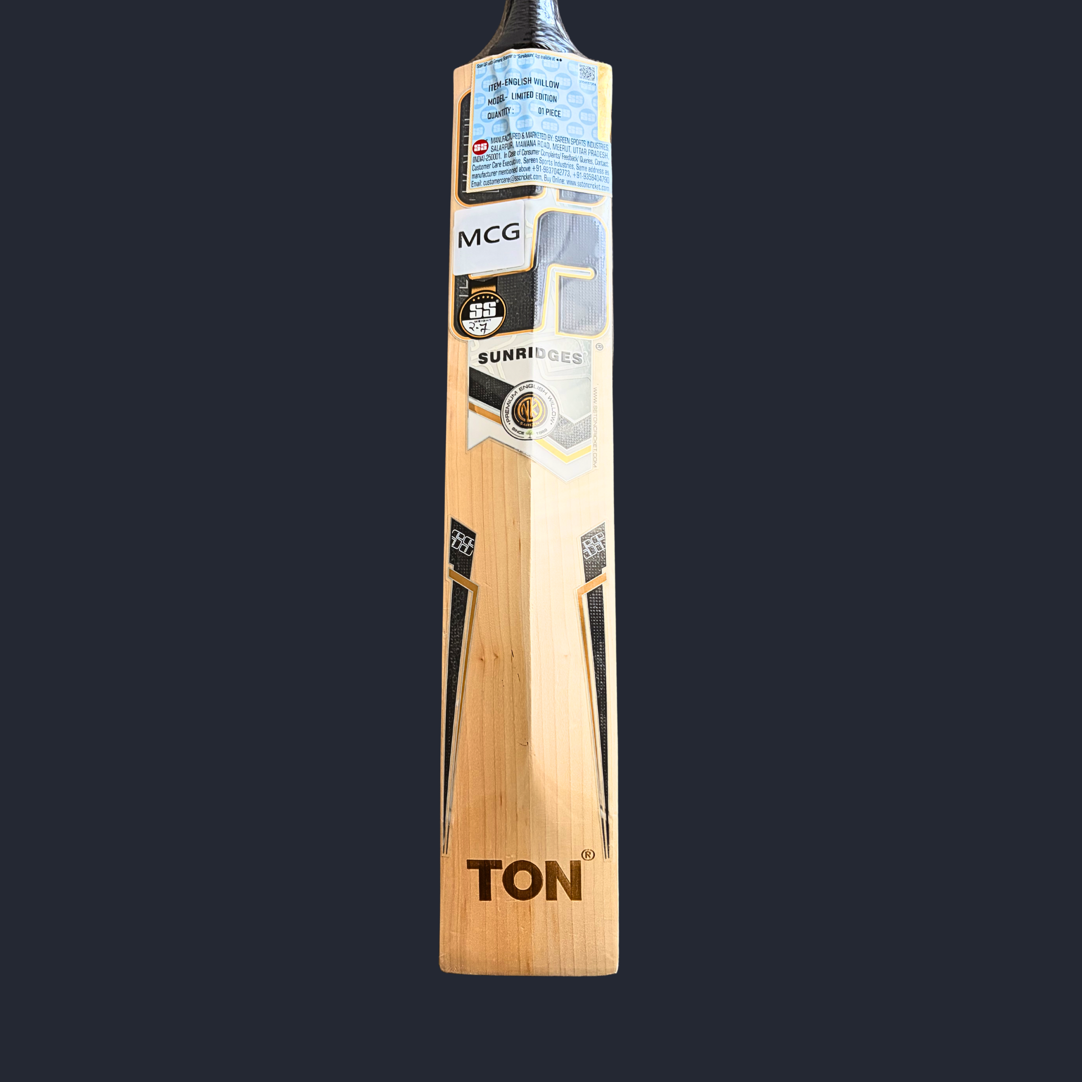 SS Limited Edition SH Cricket Bat | Grade 1+ Willow
