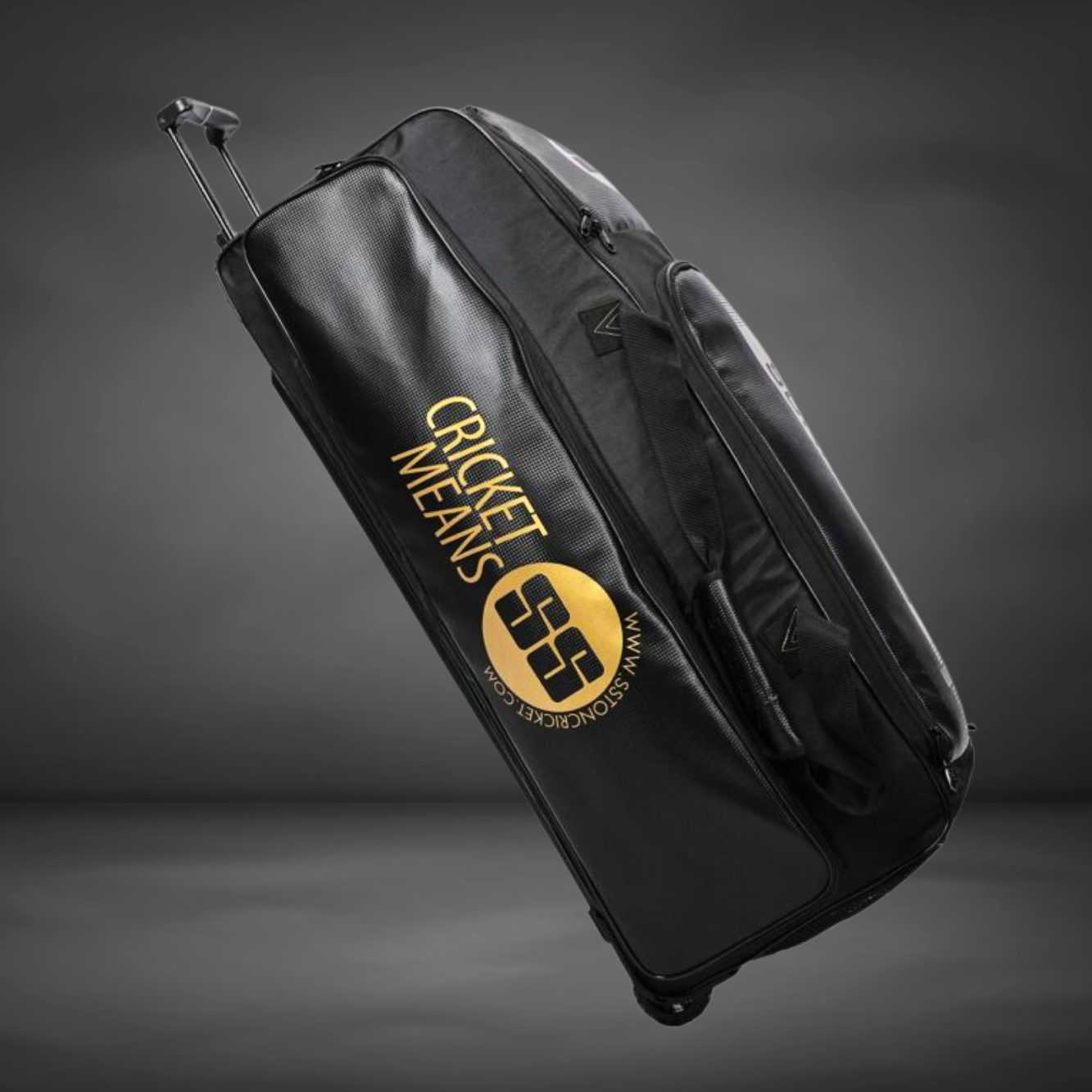 SS Ultra Cricket Kit Bag – Wheelie Duffle | Large Main Compartment, Accessory Pocket & Water Bottle Holder