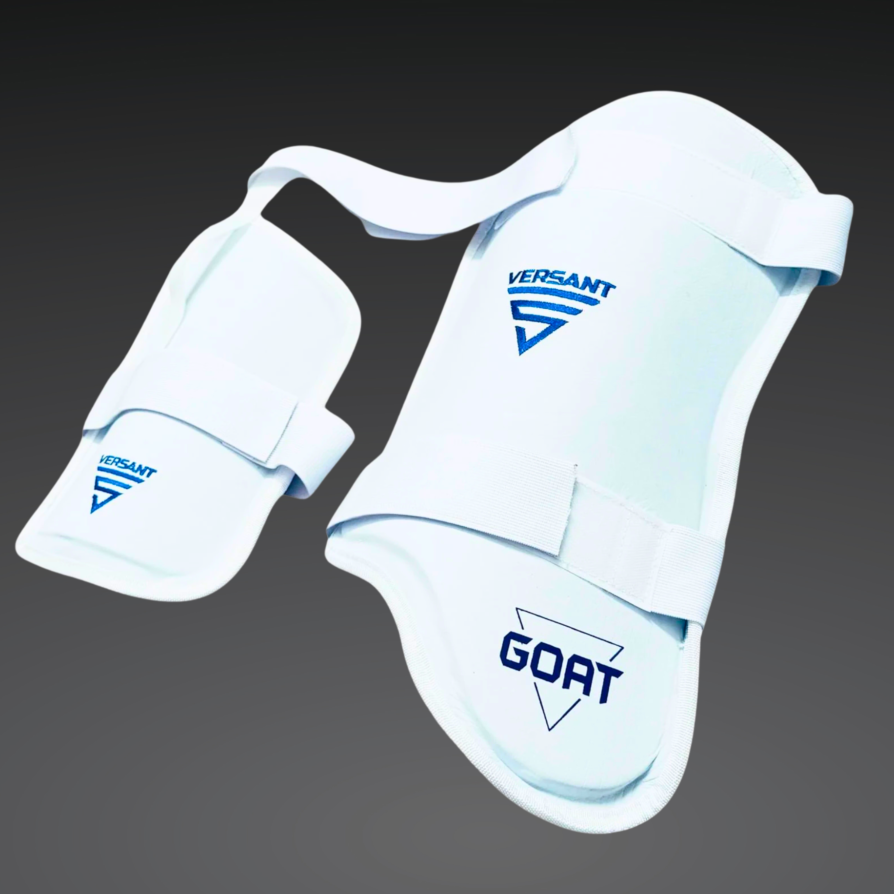 Versant OG Players Cricket Thigh Pad – DTO Tech Foam | Premium Leather Front | CutFit Adjustable Straps