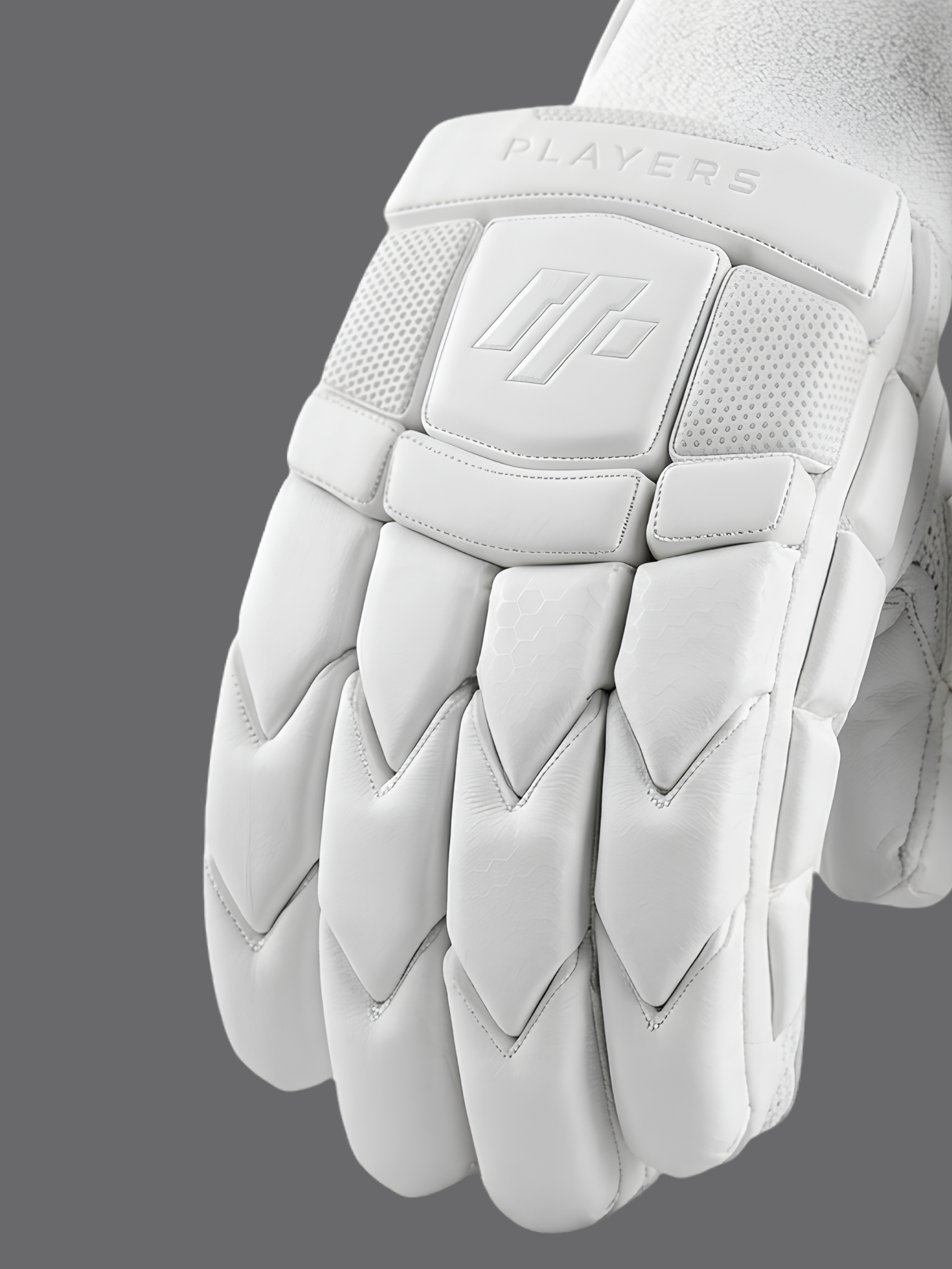 MCG Sports 2026 Players Edition Cricket Batting Gloves – White