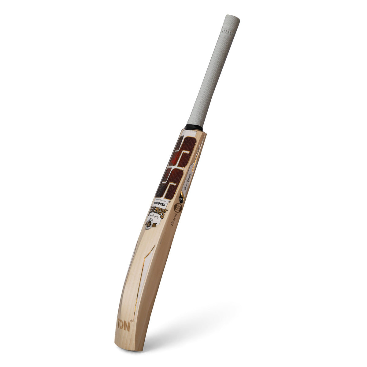 SS Legend Sourav Ganguly cricket bat back view showing spine profile