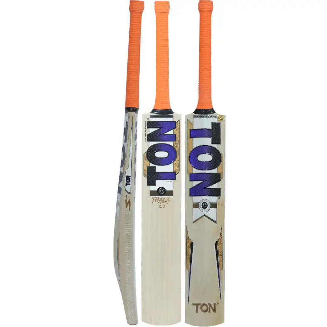 TON MS Dhoni Thala 2.0 Junior English Willow Cricket Bat