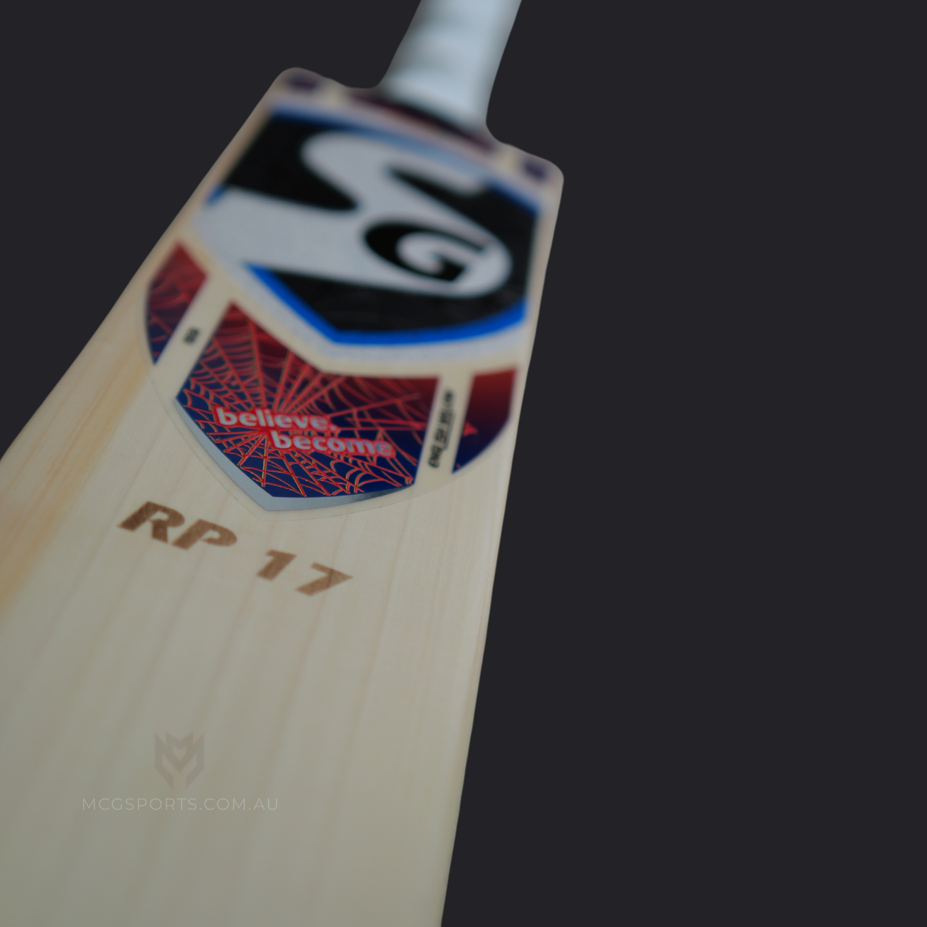 Image of SG - RP 17 (Rishabh Pant) English Willow Cricket Bat - SH