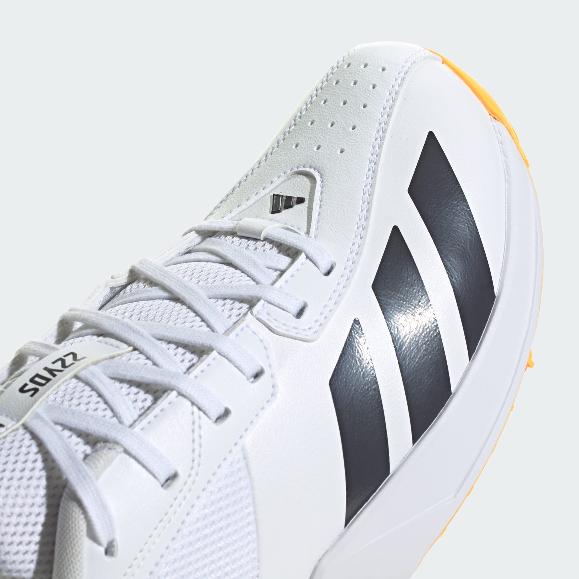 Adidas 22YDS Spike cricket shoes - upper detail