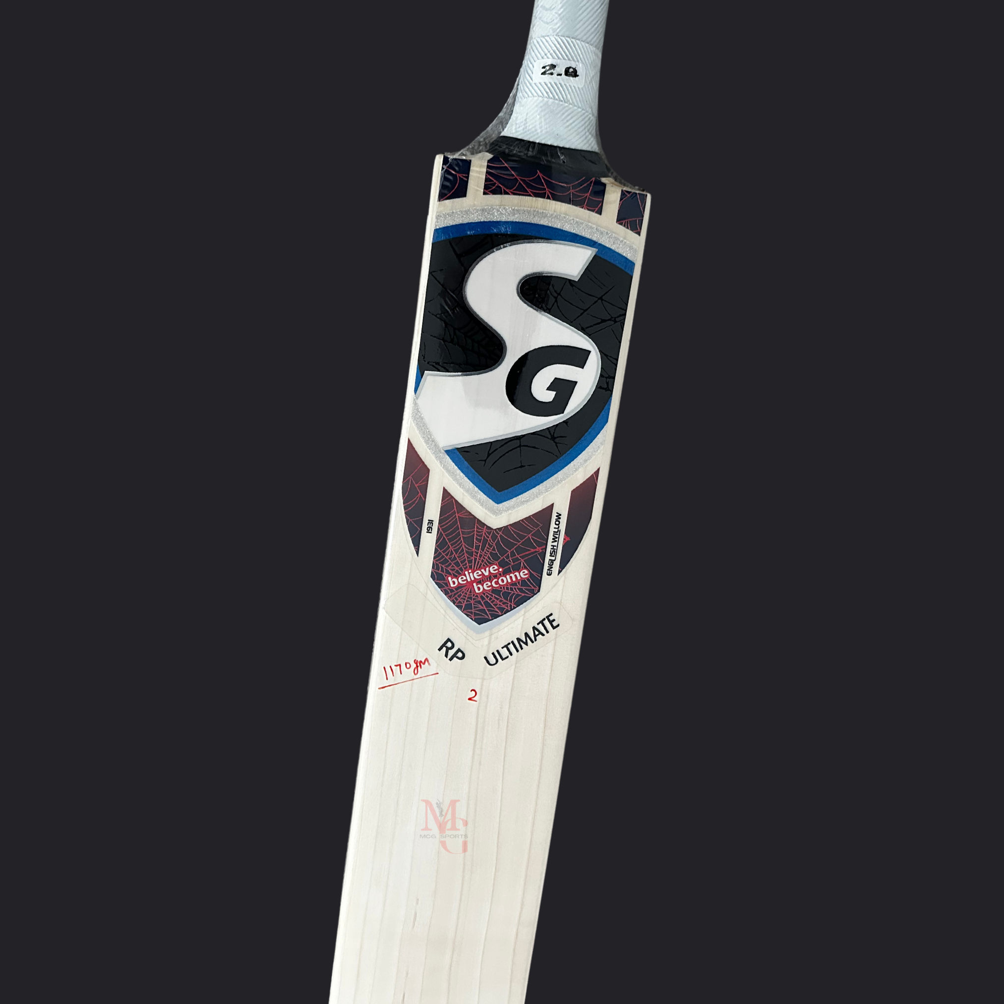 SG - RP Ultimate English Willow Cricket Bat (Rishabh Pant Series)