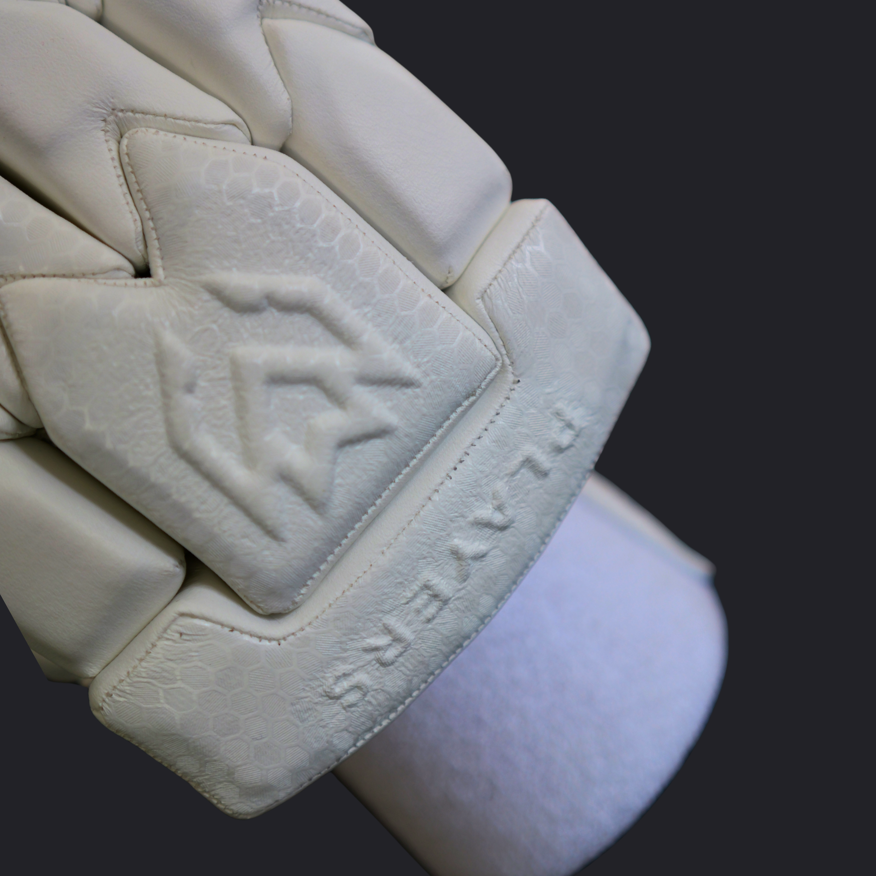 Players Edition Batting Gloves - Pure White