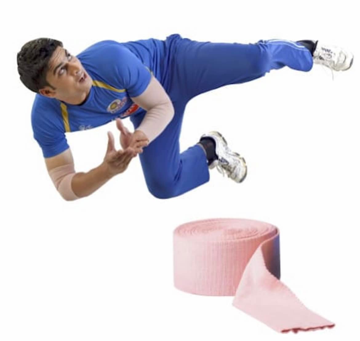 Dyna Tubular compression sleeve worn on arm