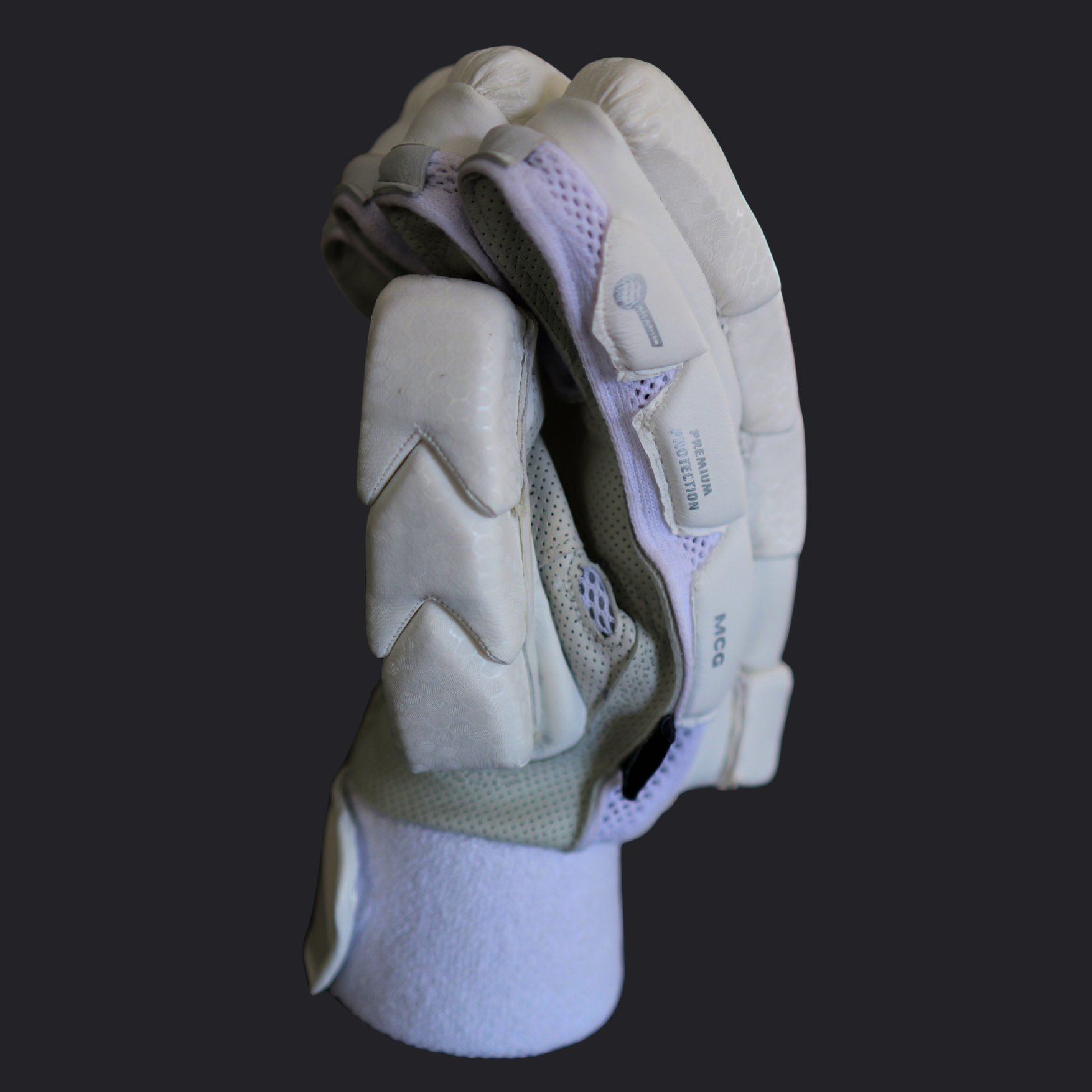 Players Edition Batting Gloves - Pure White