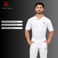 MCG Premium Cricket Shirt - White