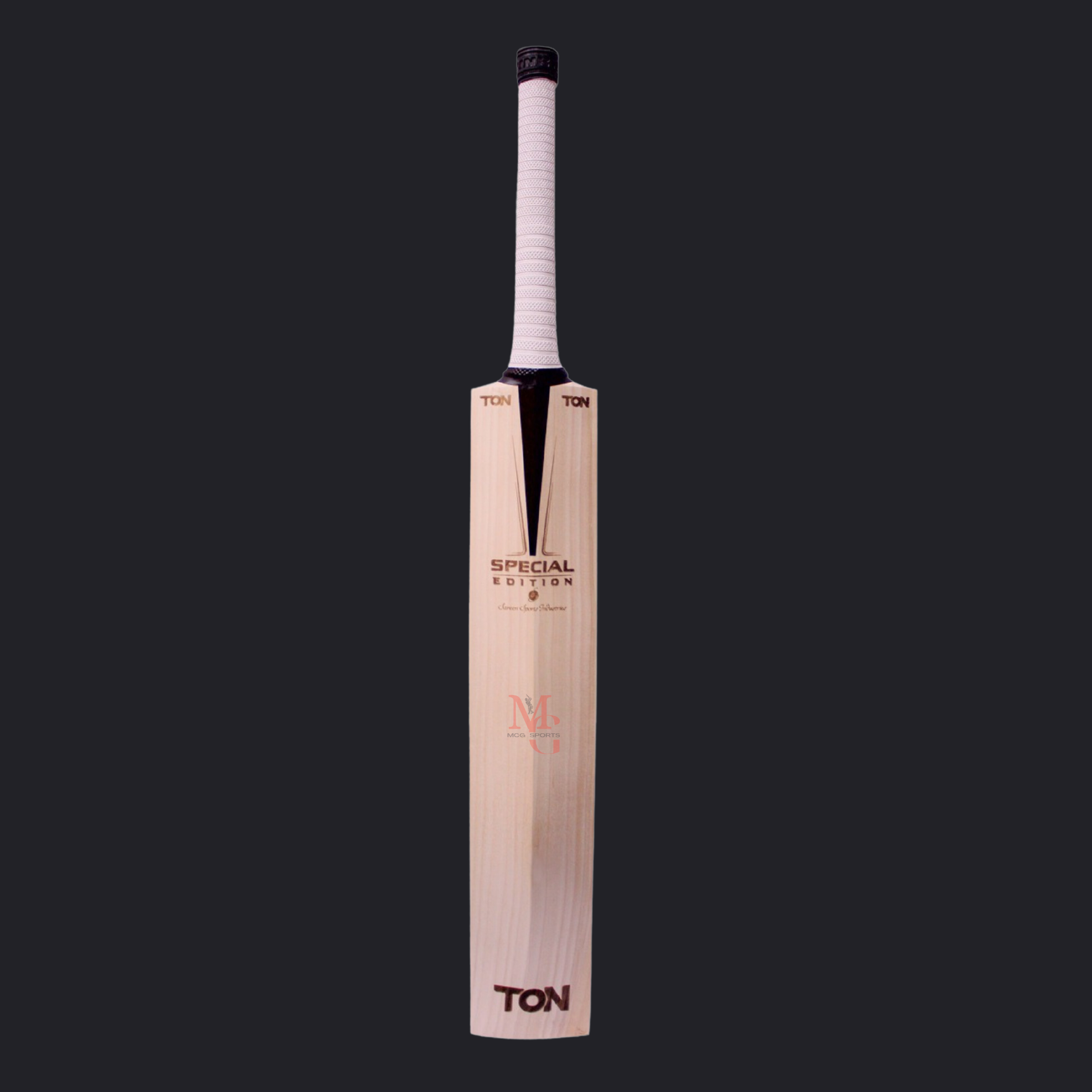 TON Laser Engraved Special Edition English Willow Cricket Bat