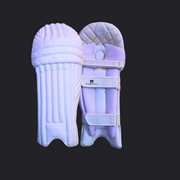 Pro Players Cricket Batting Pads - Pure White