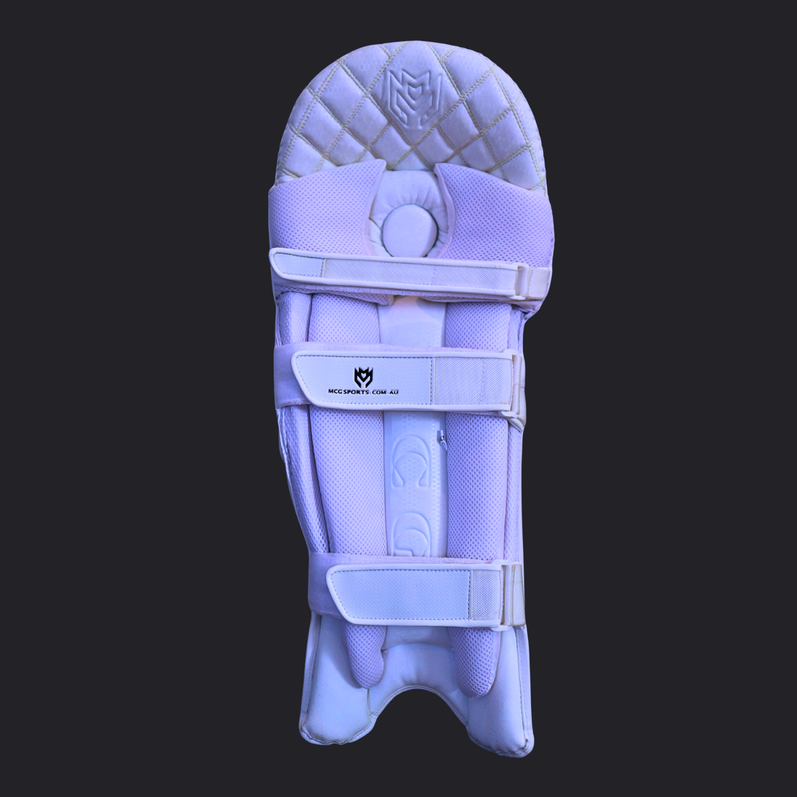 Image of Pro Players Cricket Batting Pads - Pure White