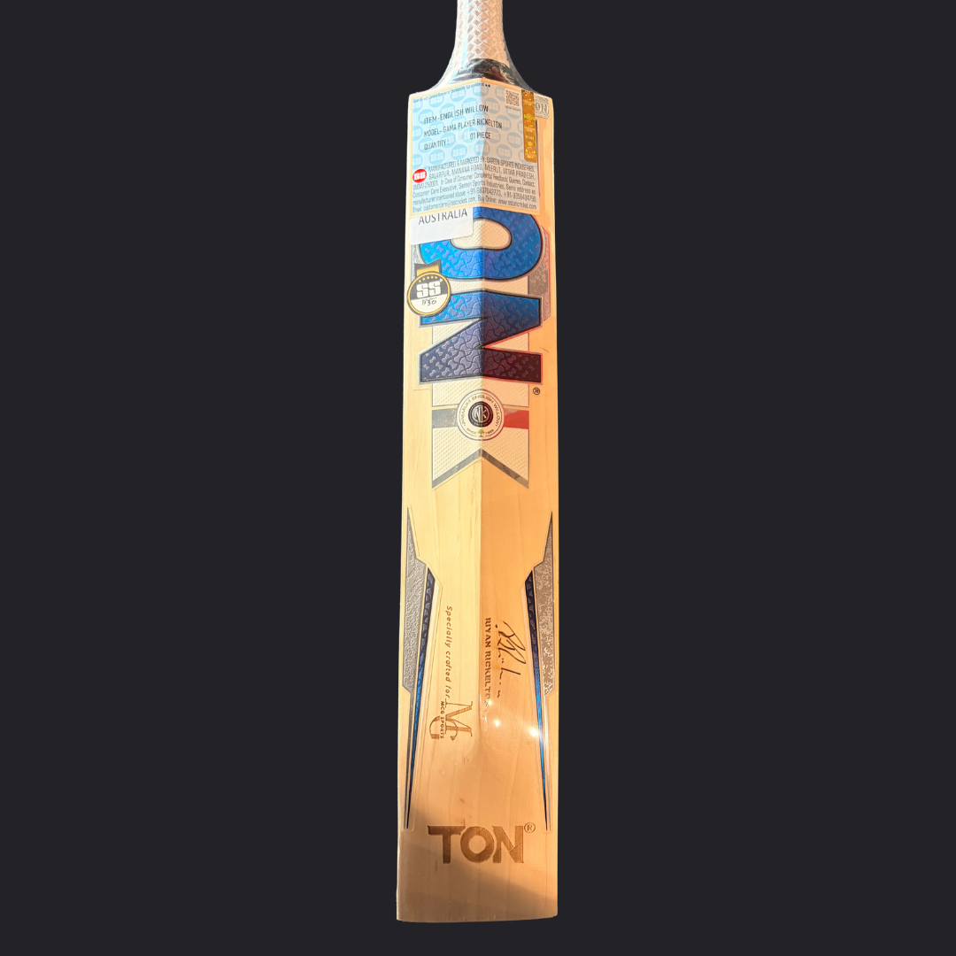 Image of TON Gama Players Cricket bat - Ryan Rickelton