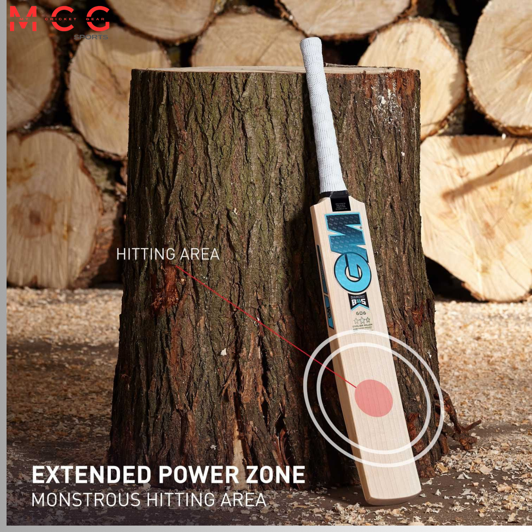 Image of GM - Diamond 606 Cricket Bat