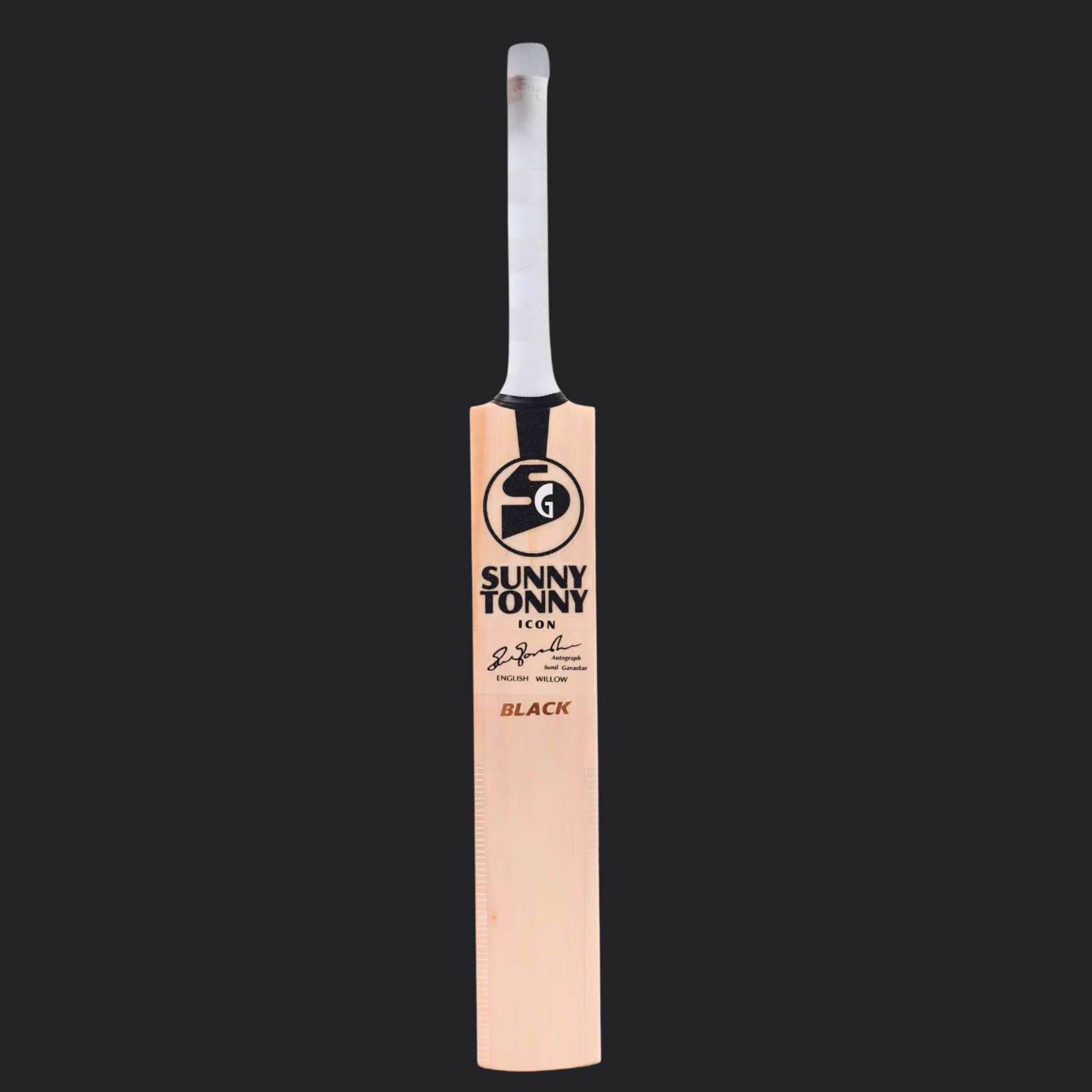 Image of SG - Sunny Tonny Icon Black English Willow Cricket Bat