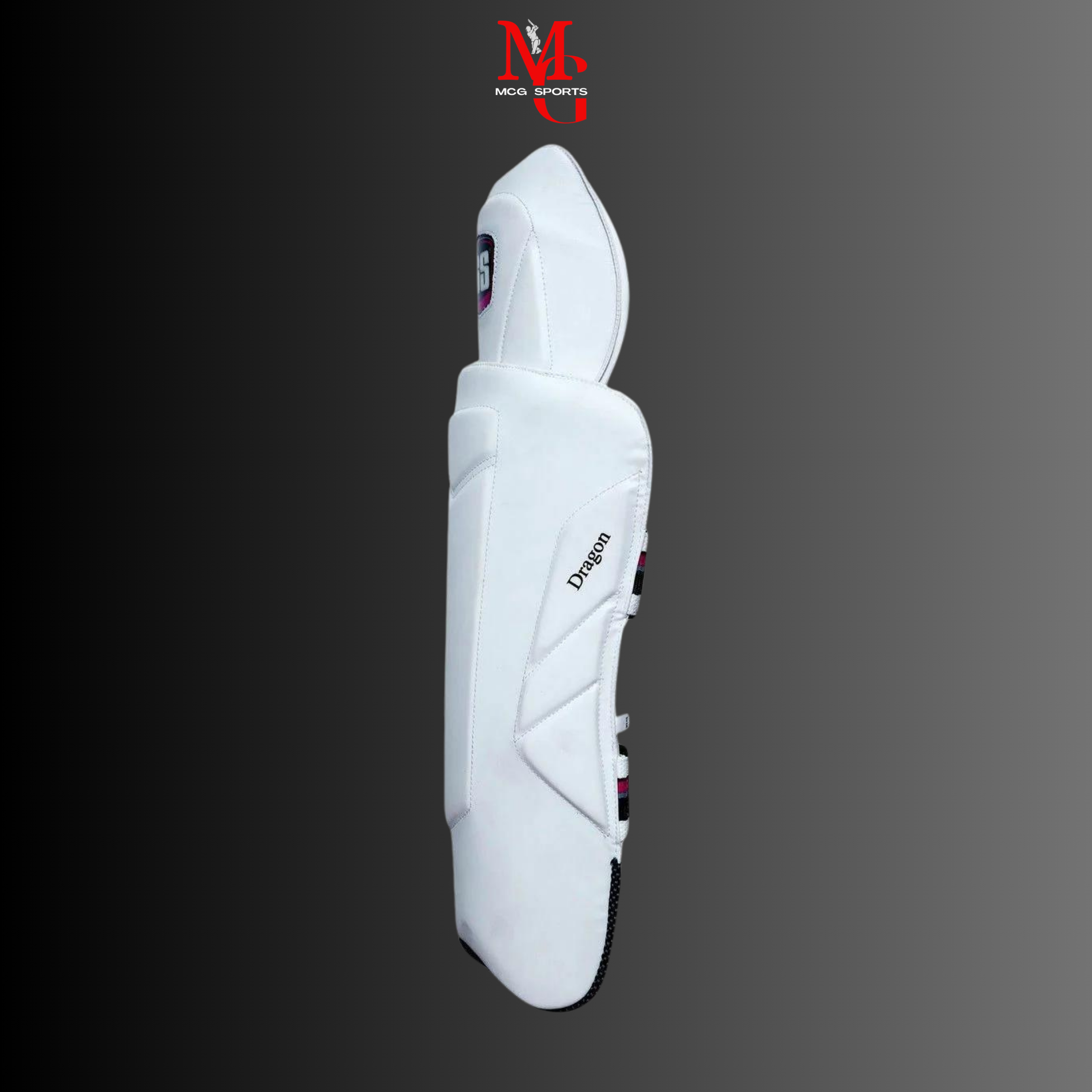 Image of SS Dragon Moulded Wicket Keeping Leg Guards - Adult