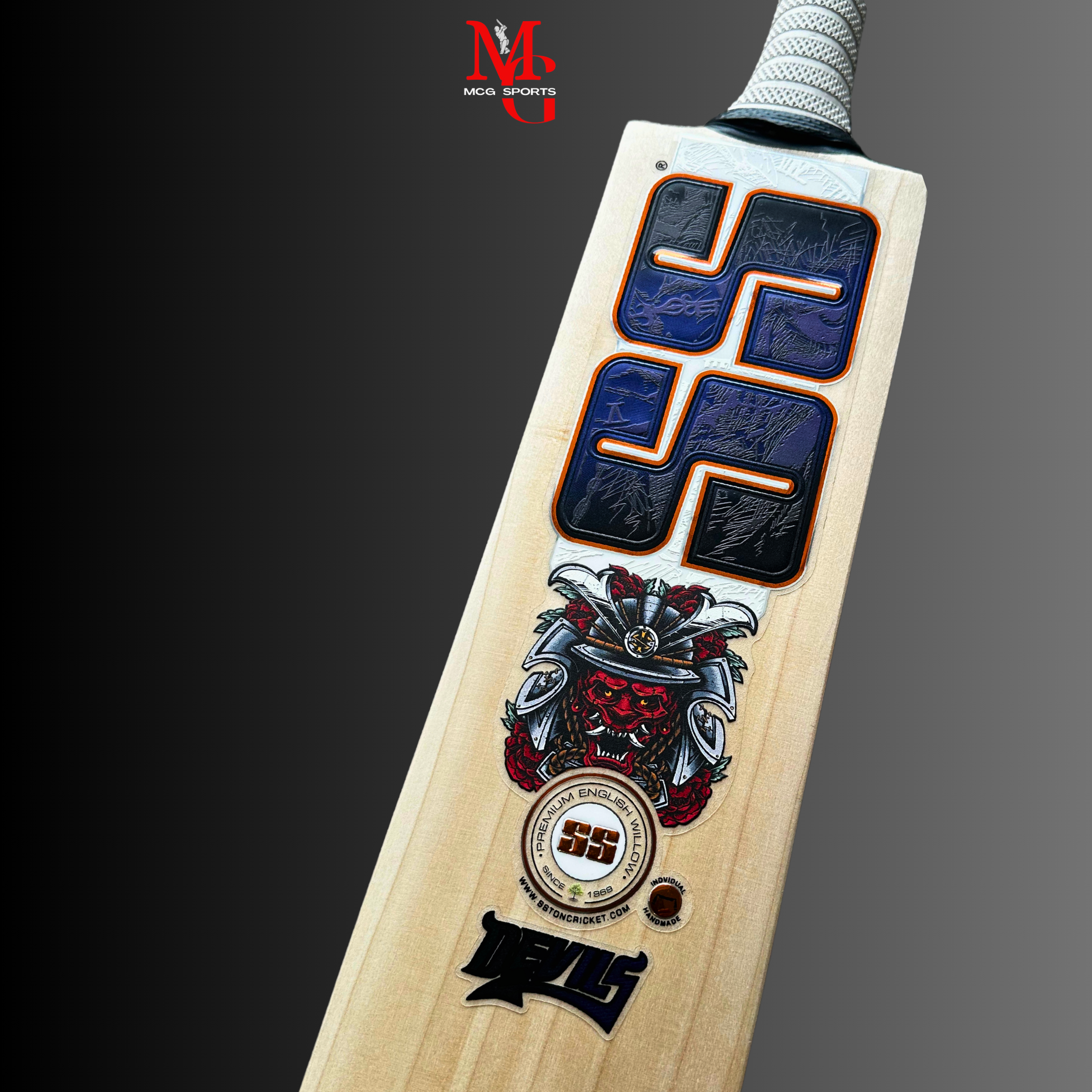 Image of SS - Devils Blue Cricket Bat