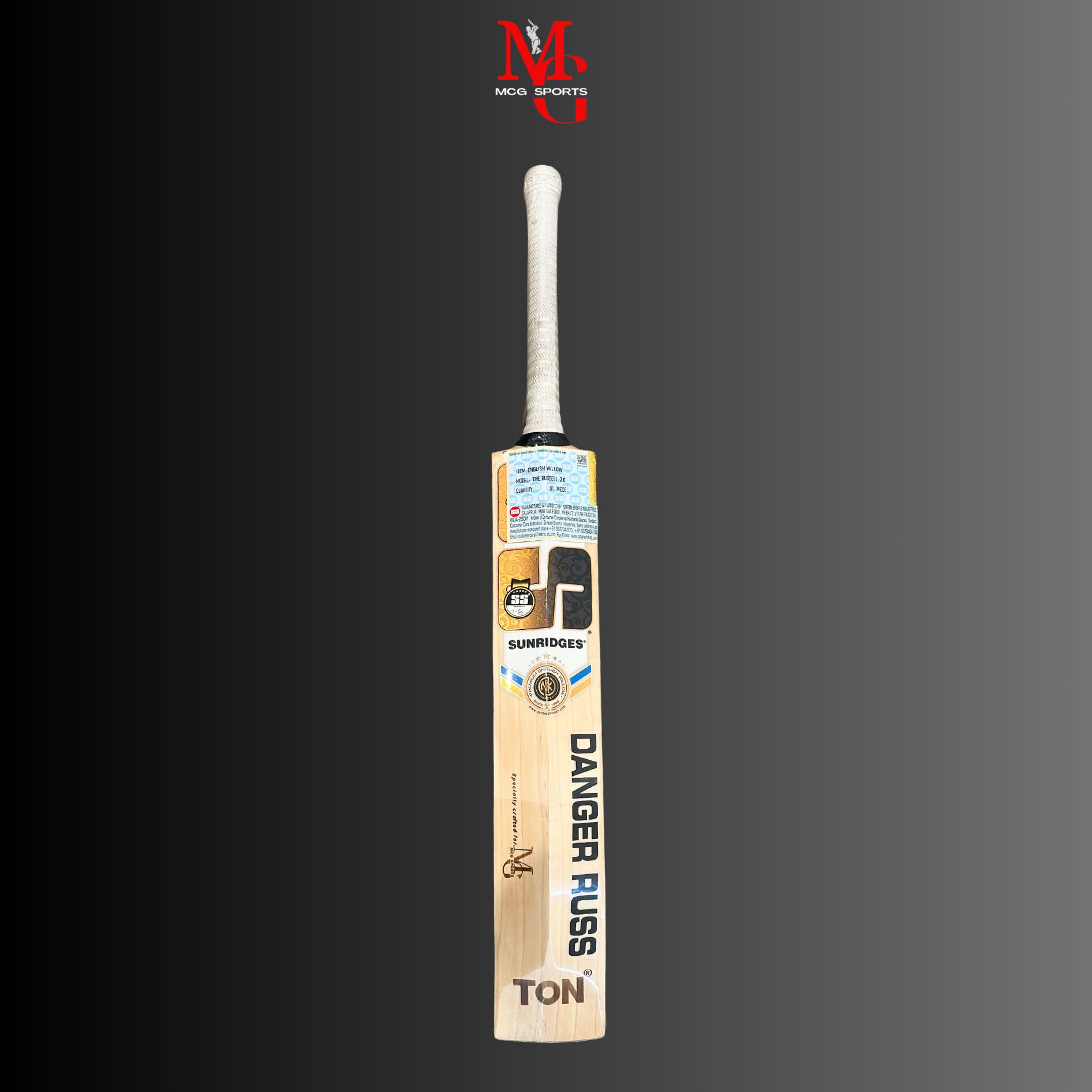 Image of SS - DRE RUSS 2.0 Cricket bat