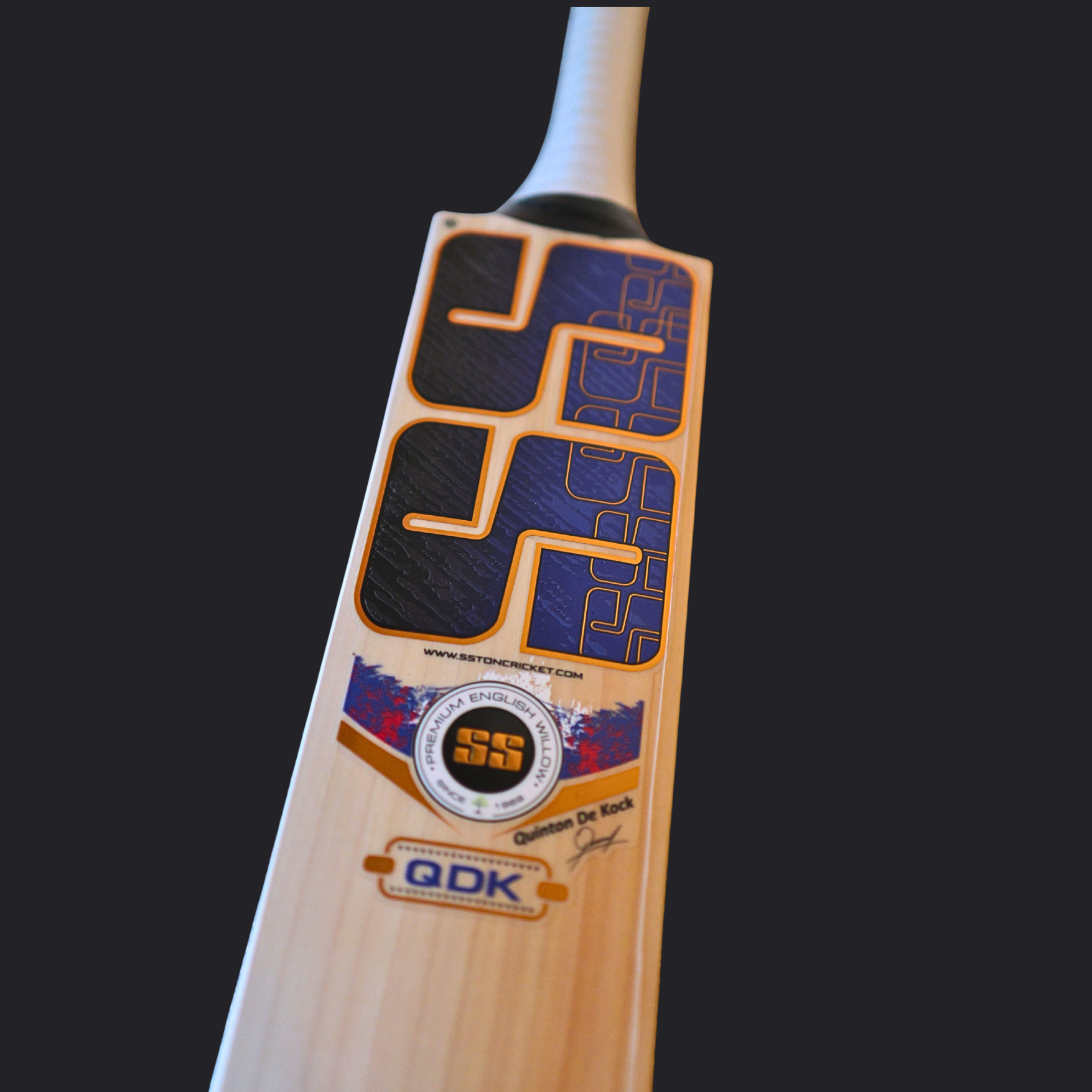 Image of SS - Quinton de Kock (QDK) Players Edition Cricket Bat - SH