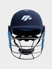 MCG Sports Junior Cricket Helmet – Navy (with rear adjuster)