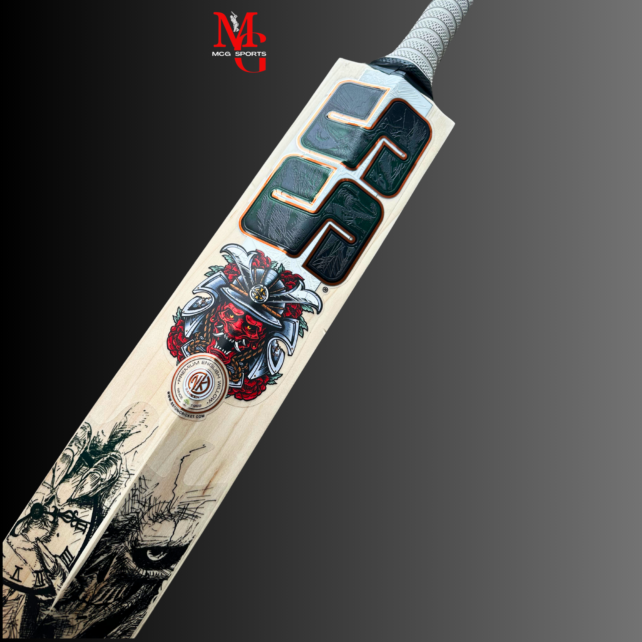 SS - Devils Green Cricket Bat