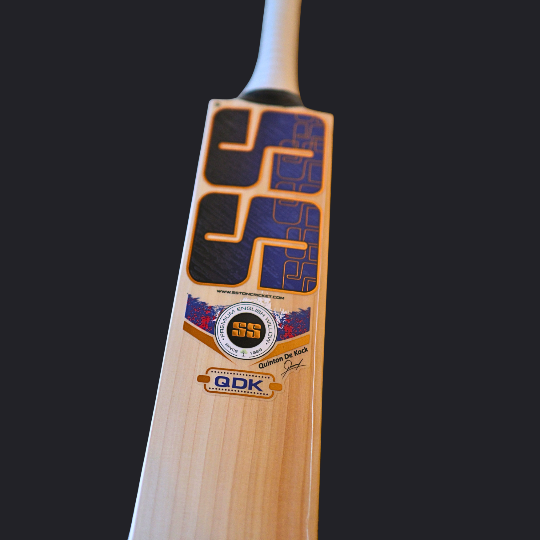 SS - Quinton de Kock (QDK) Players Edition Cricket Bat - SH