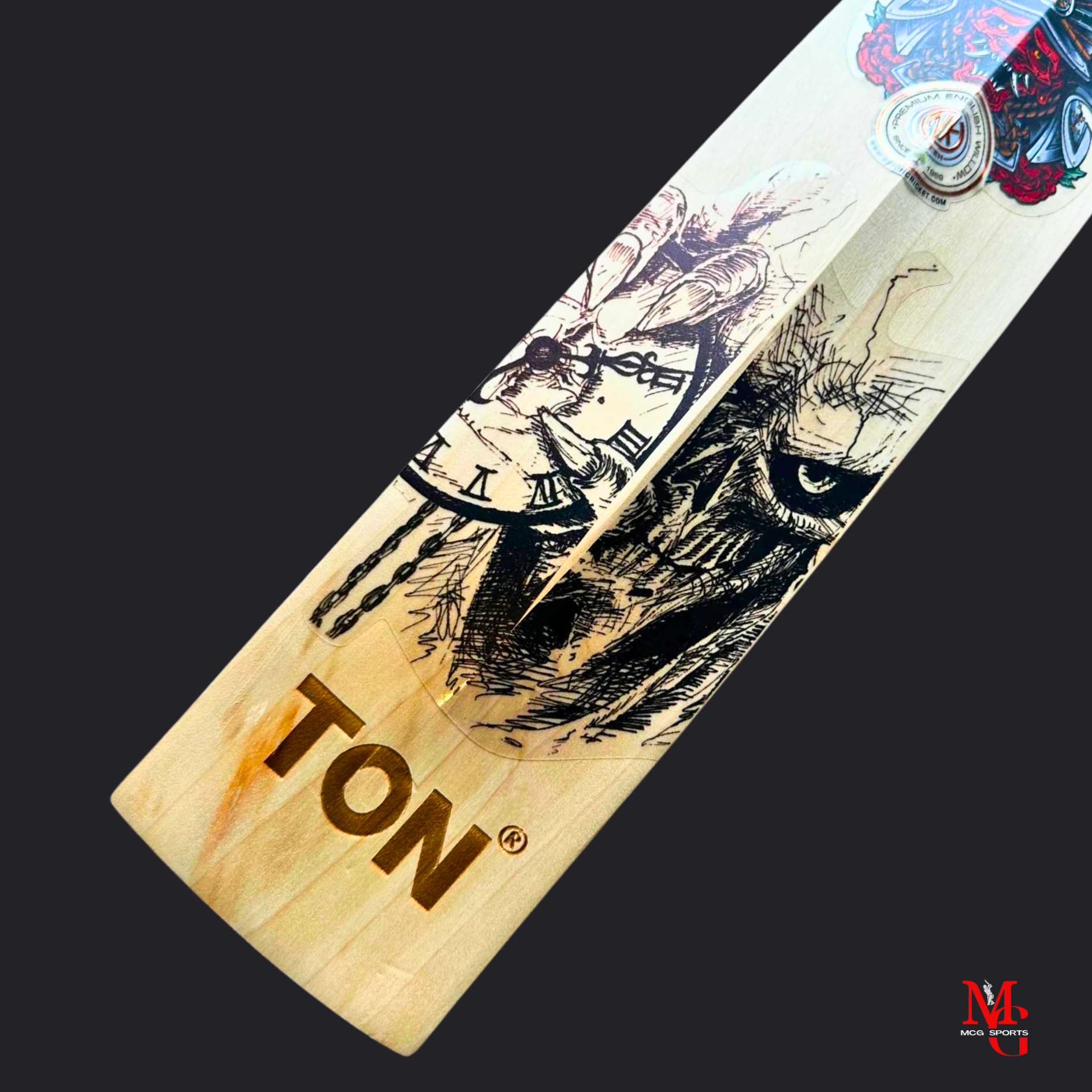 Image of SS - Devils  RED Cricket bat