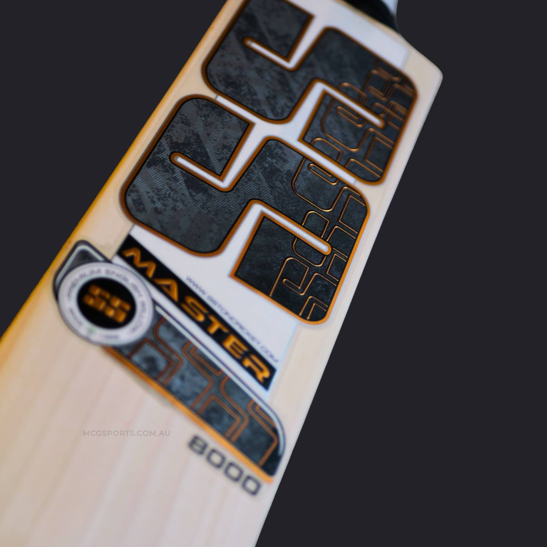 Image of SS Master 8000 Grade 1 English Willow Cricket Bat - SH