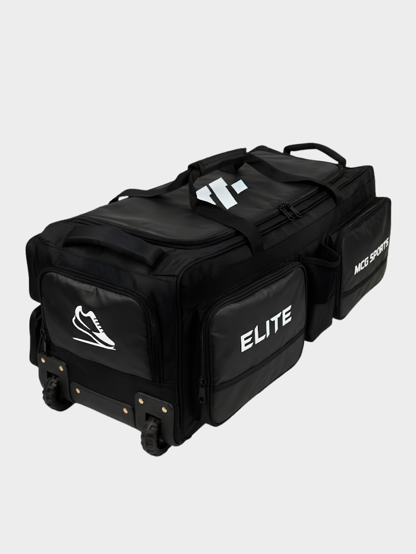 MCG Sports Elite Cricket Kit Bag – 4-Bat Duffle (2100D)