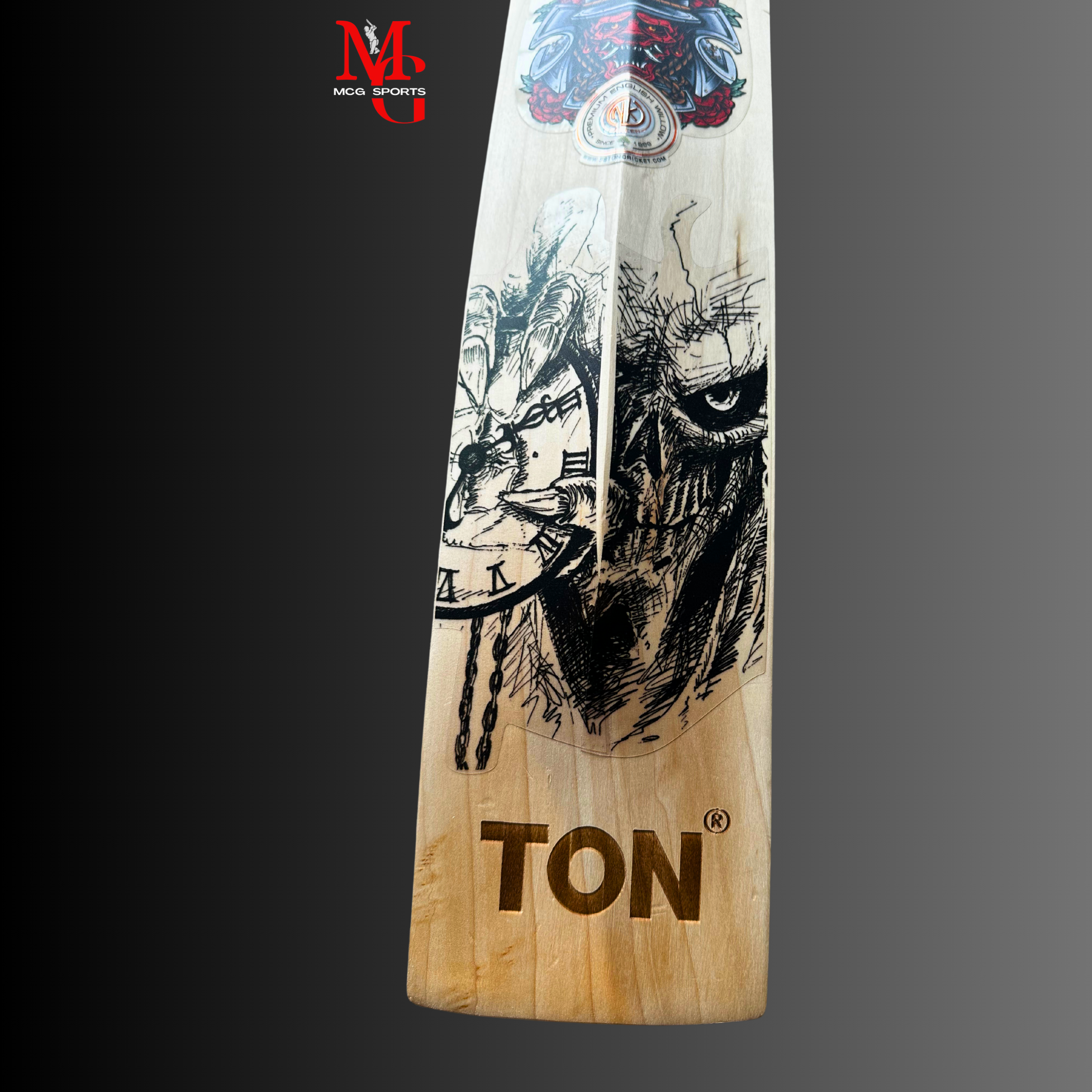 SS - Devils Green Cricket Bat