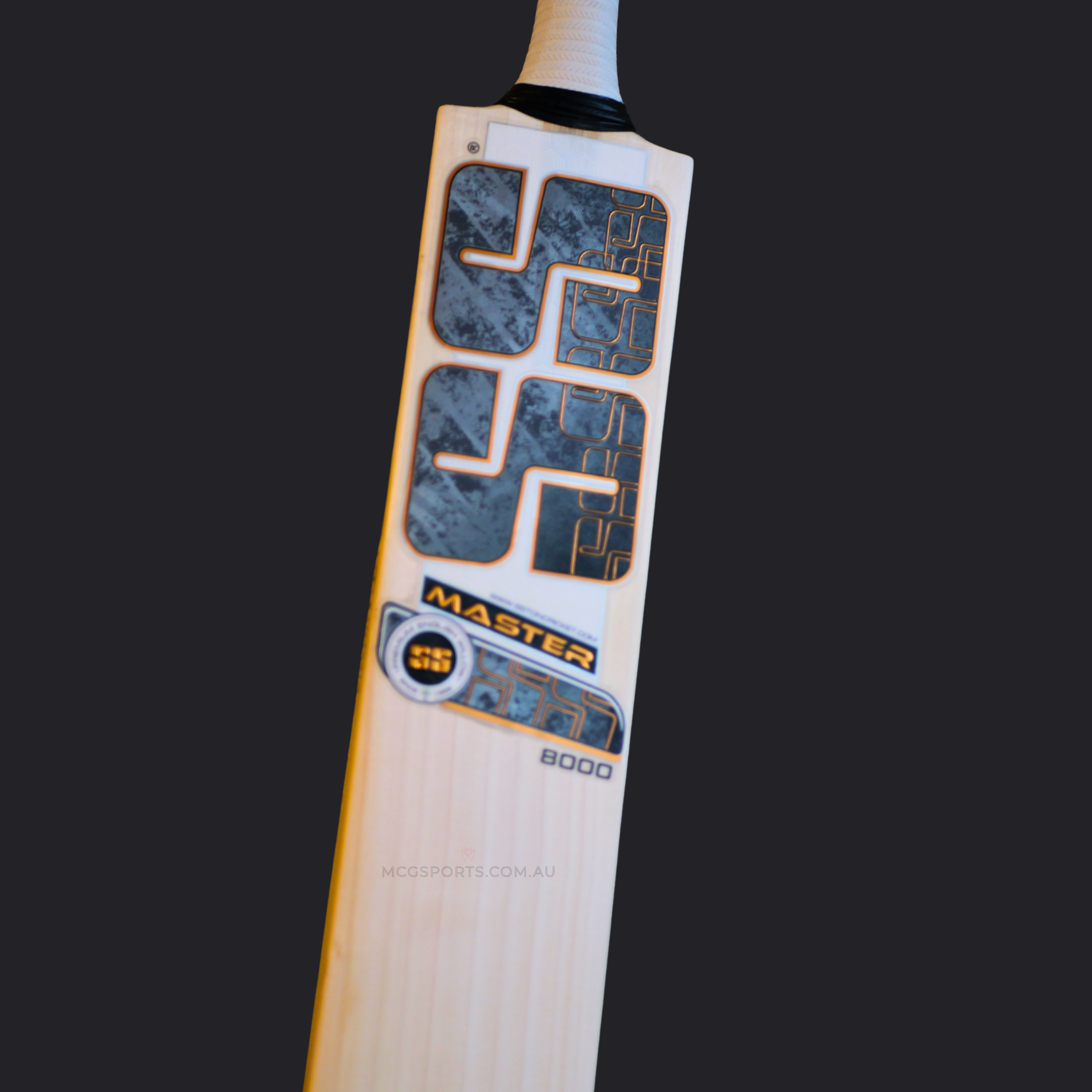 SS Master 8000 Grade 1 English Willow Cricket Bat - SH