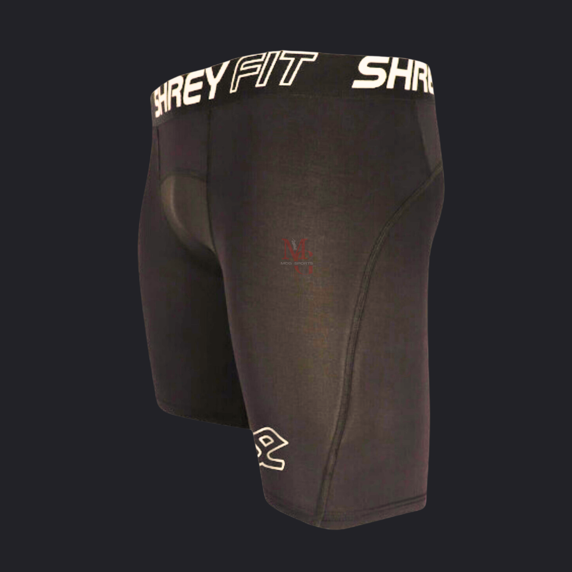 SHREY INTENSE BASELAYER SHORTS WHITE