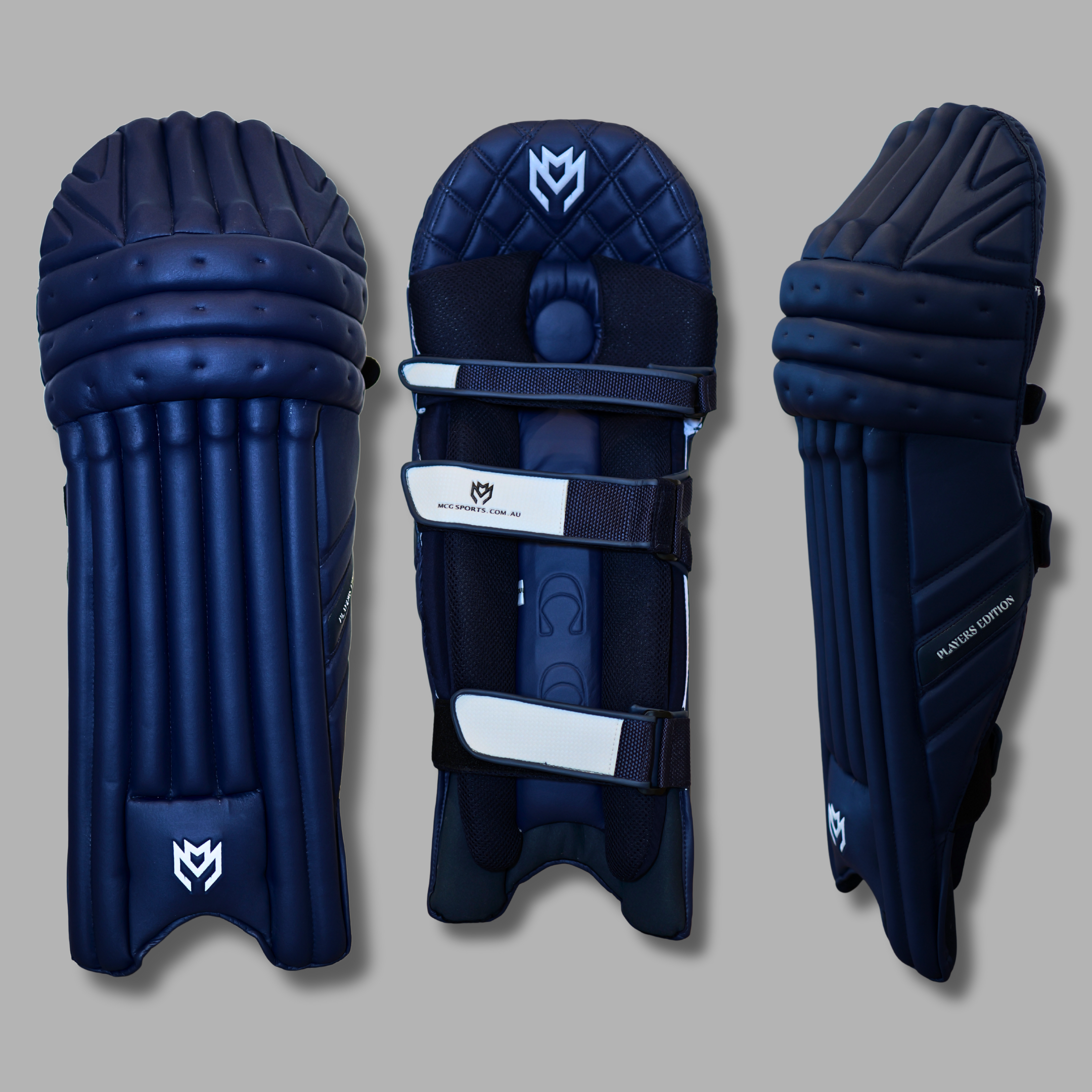 Pro Players Cricket Batting Pads - Navy