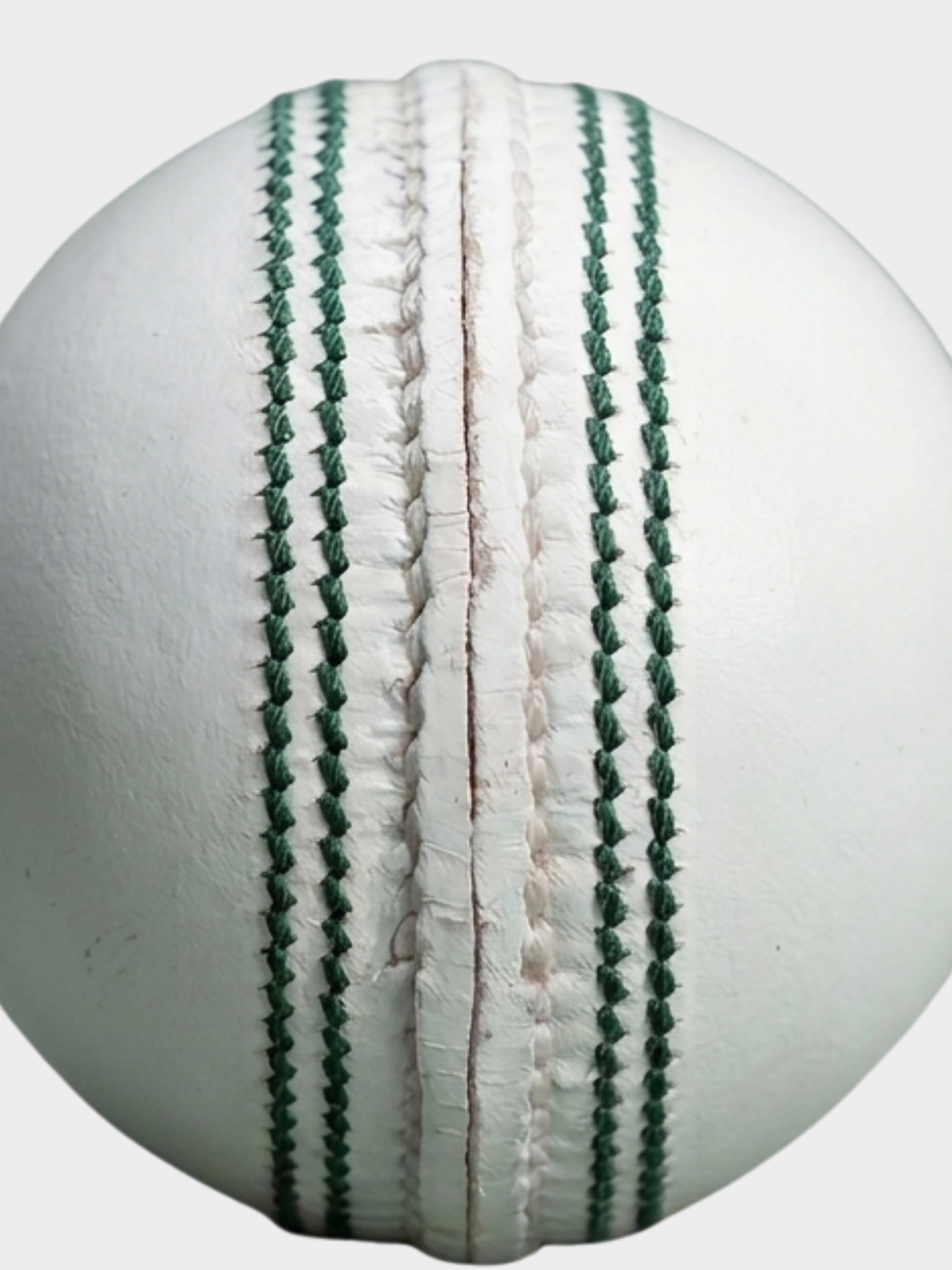 SF 2-Piece Cricket Ball – White (Top Quality Leather)