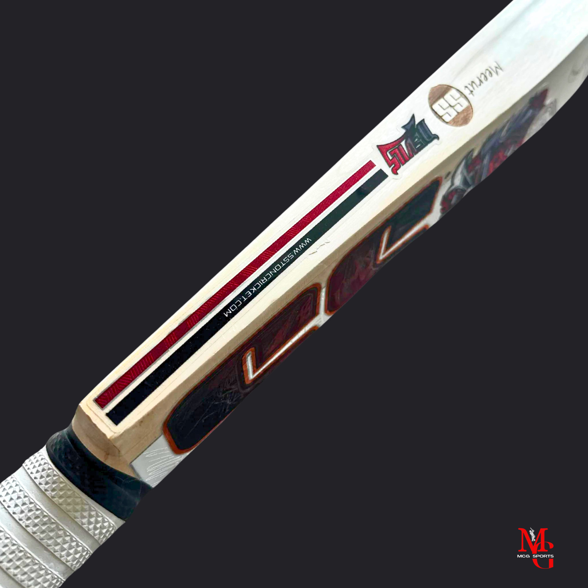 Image of SS - Devils  RED Cricket bat