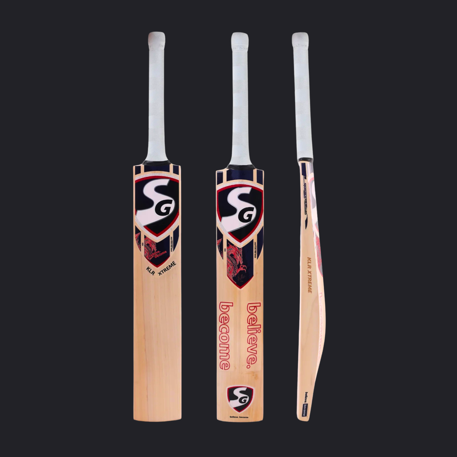 Image of SG- KLR Xtreme English Willow Cricket Bat