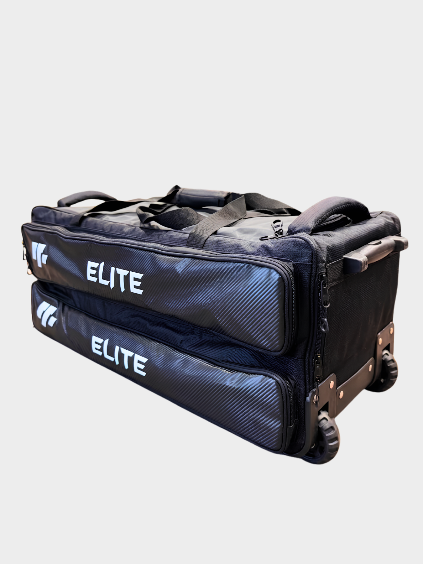 MCG Sports Elite Cricket Kit Bag – 4-Bat Duffle (2100D)