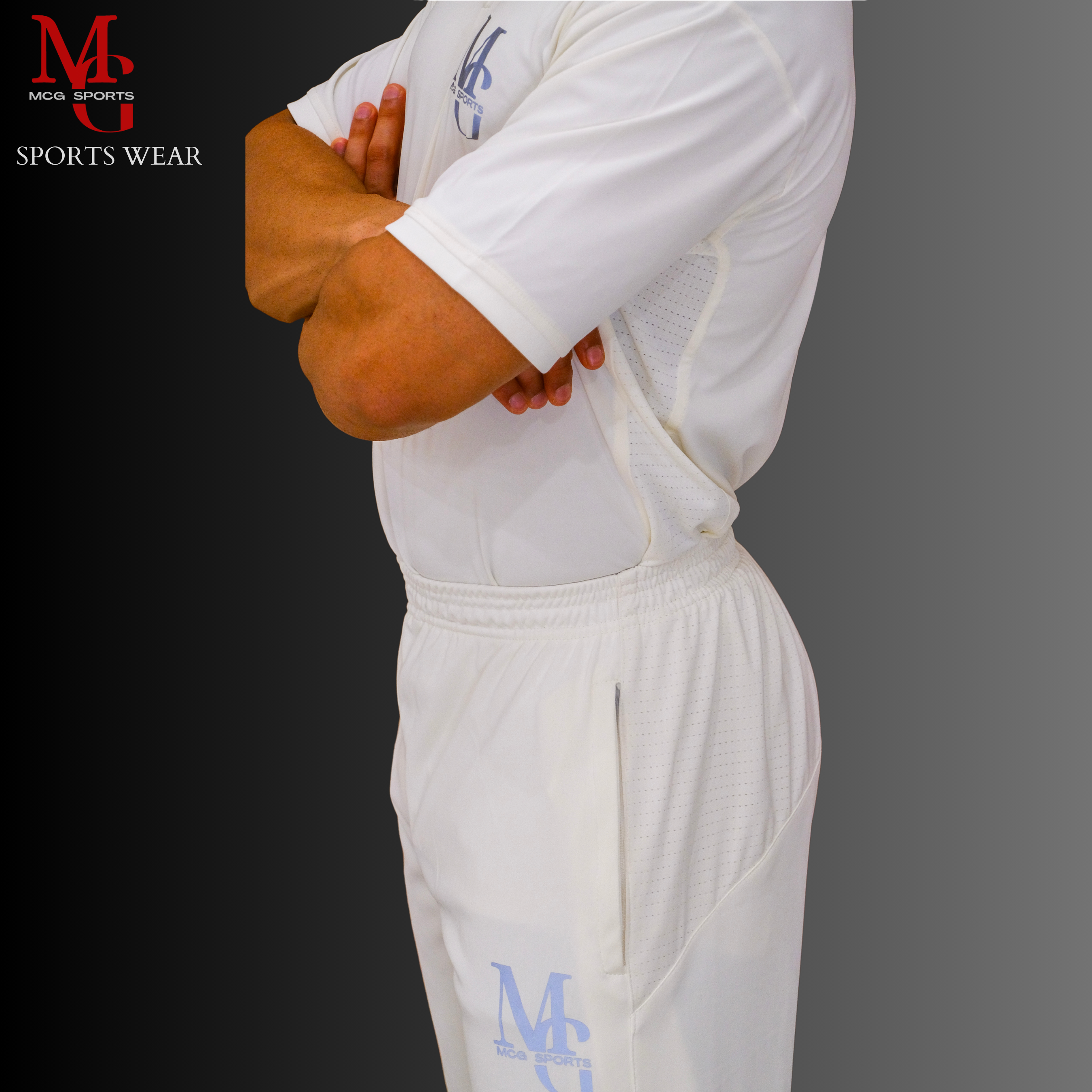 MCG Premium Cricket Trouser - White