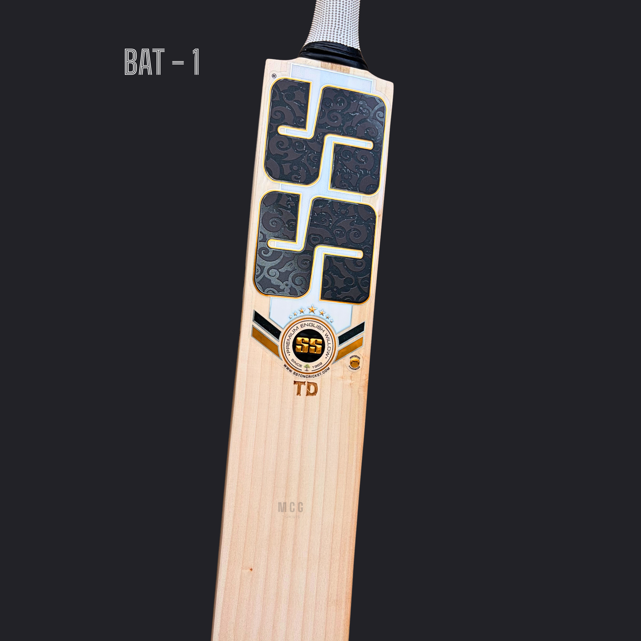 Image of SS - Tim David Players Edition Cricket Bat- SH
